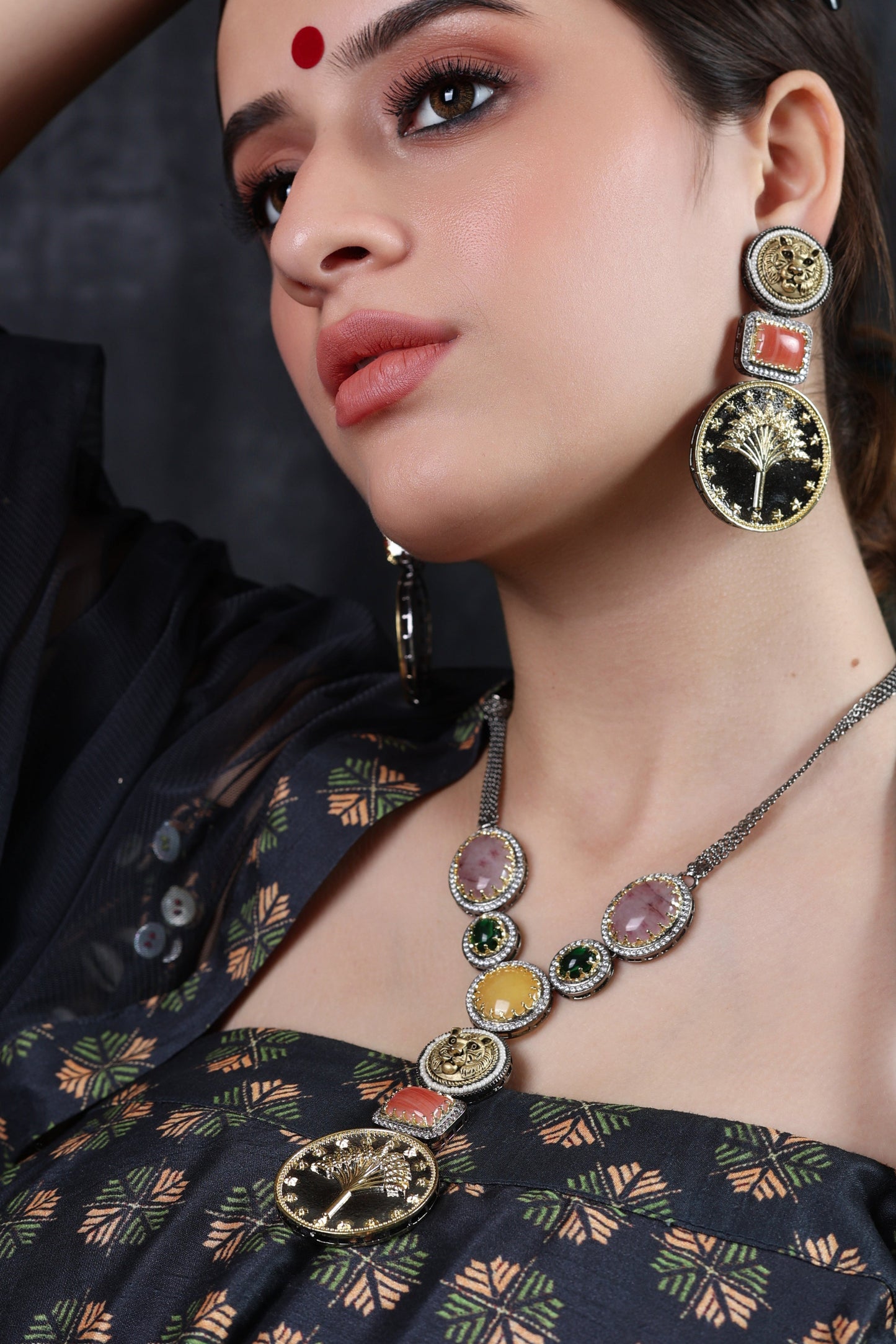 Ethereal Botanica Necklace Set