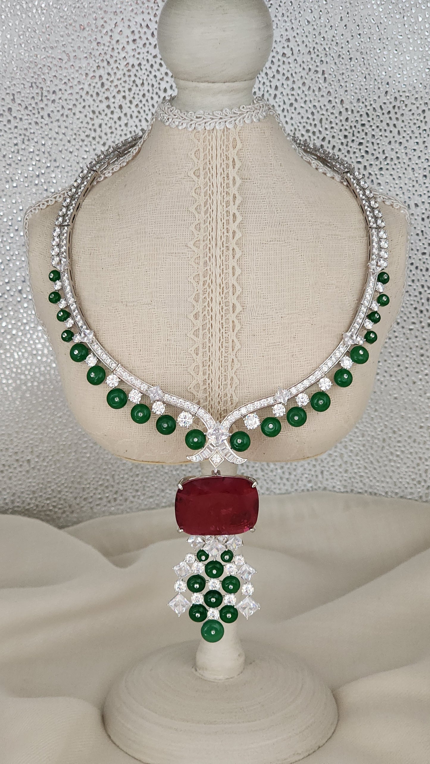 ZYVA - The Emerald Ruby Cascade Scarlet Majesty