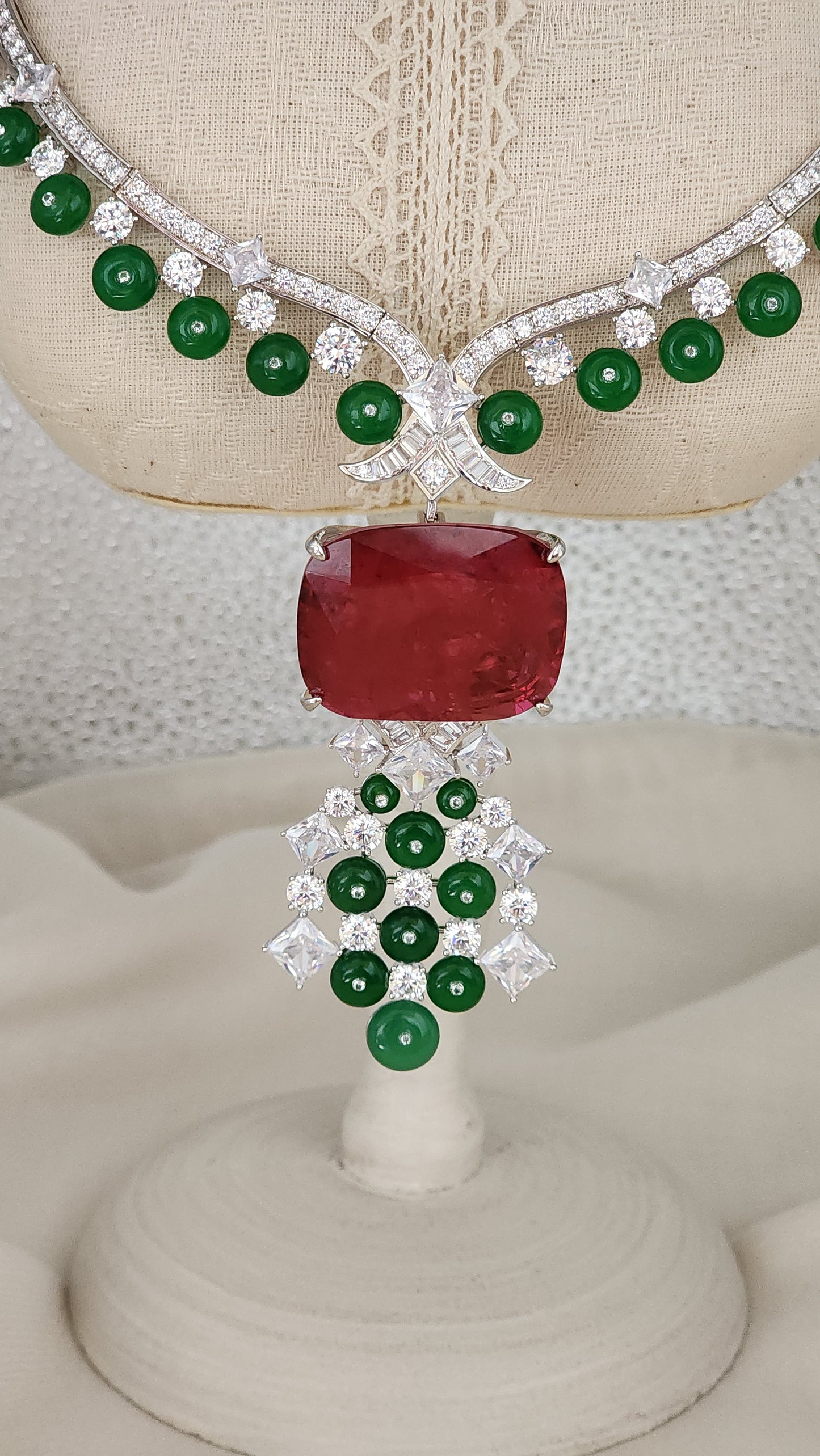 ZYVA - The Emerald Ruby Cascade Scarlet Majesty