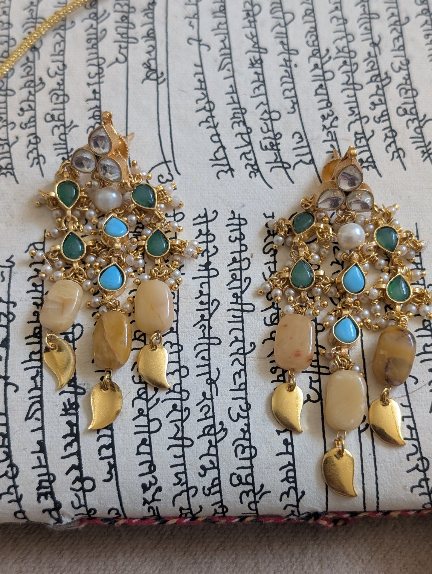 Rajkumari Kundan Necklace Set