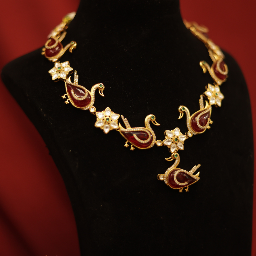 Designer Inspired - Cygnet Necklace Set - Midas Touch Jewelry