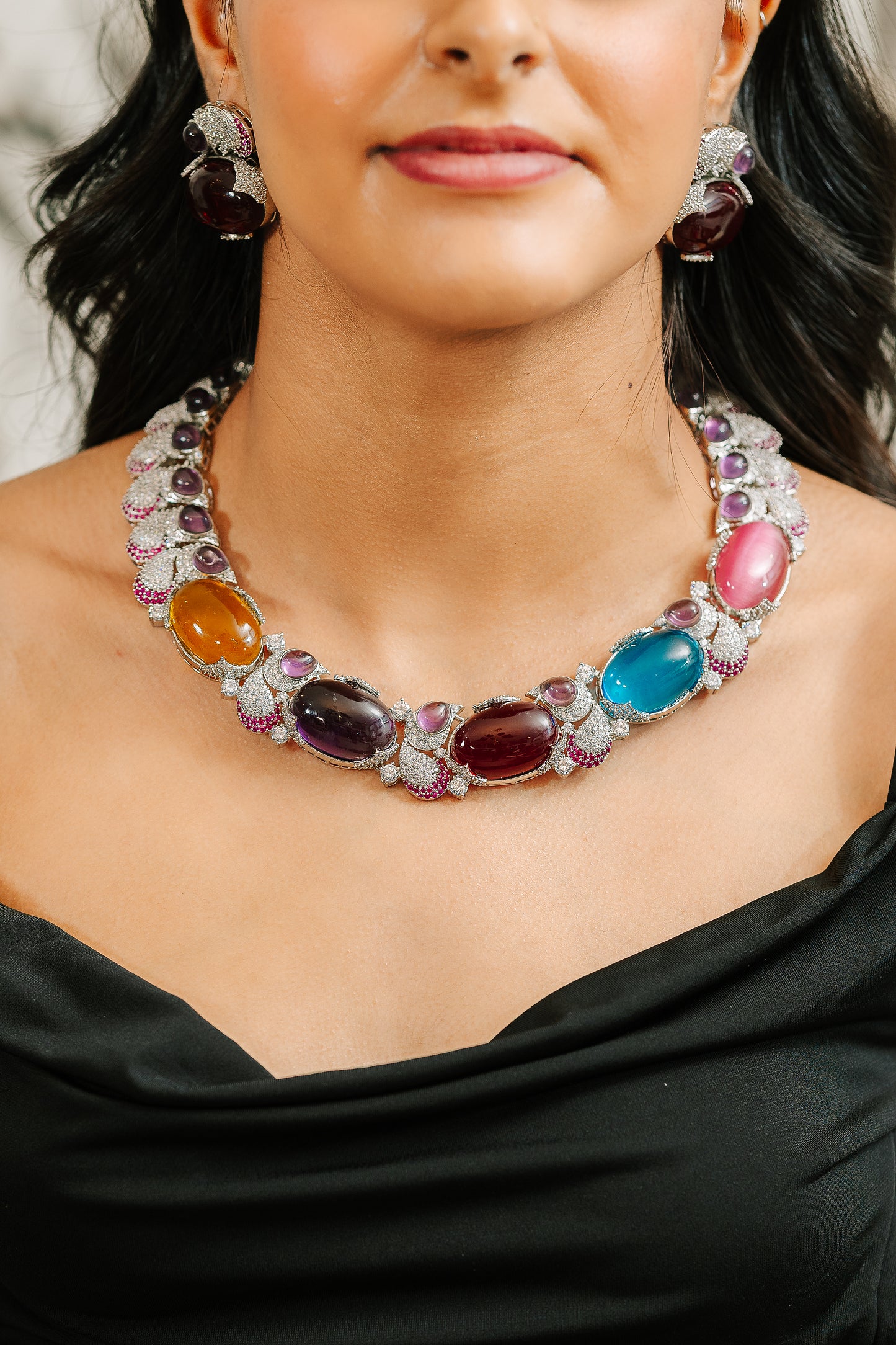 Celestia Multi Gem Choker