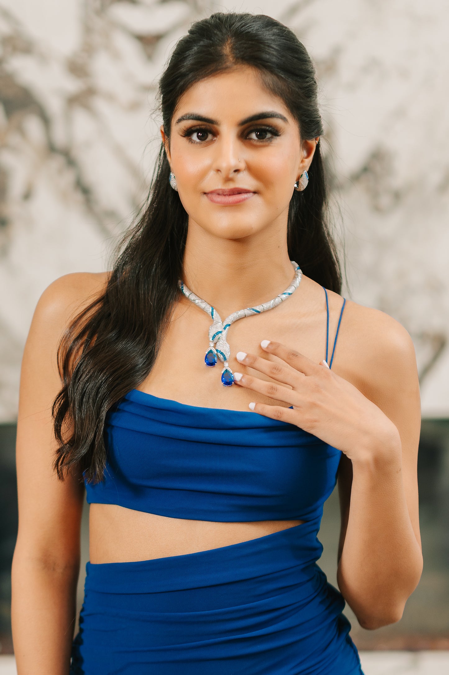Arabella Sapphire Necklace Set