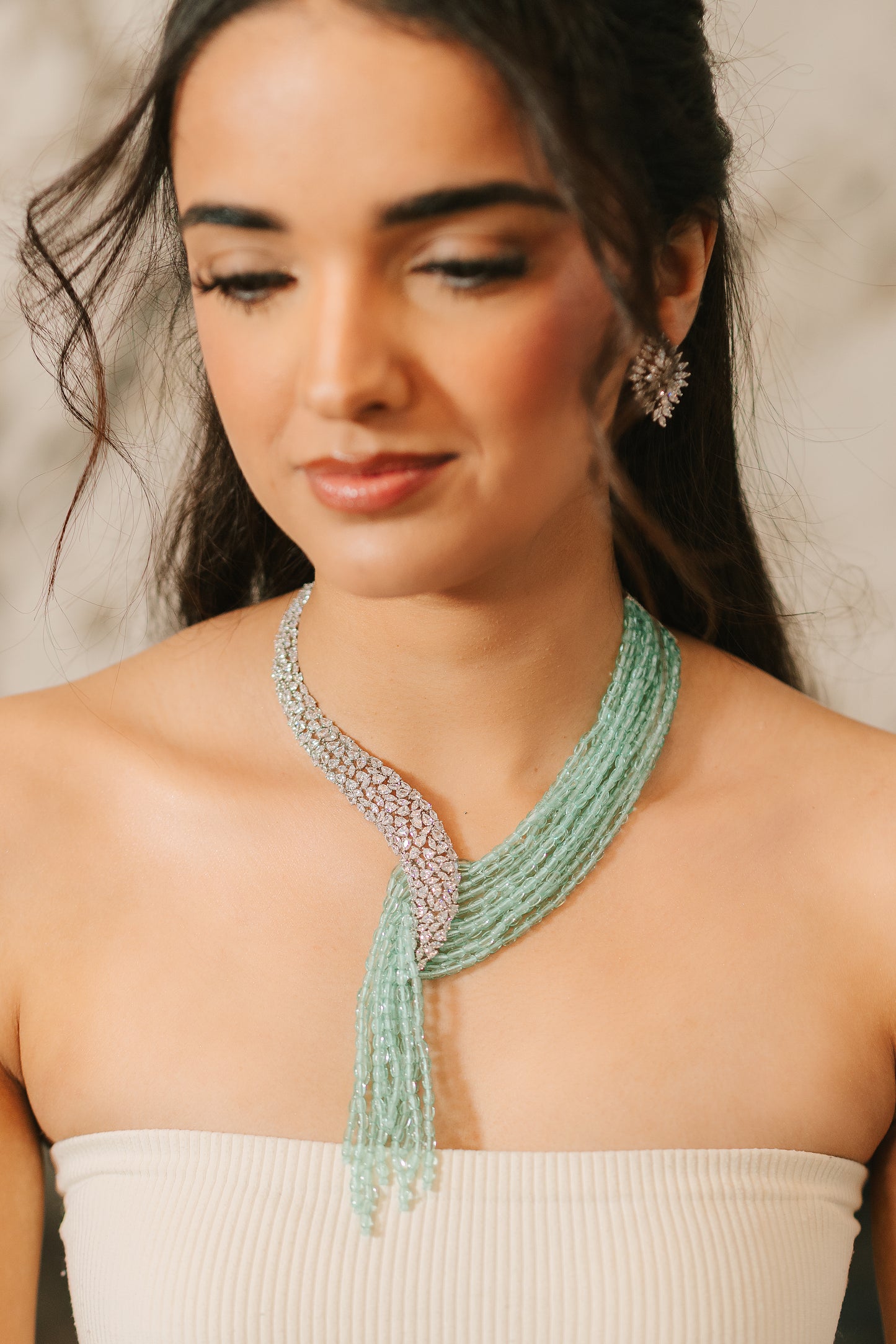Cascade Aqua Luxe Necklace Set