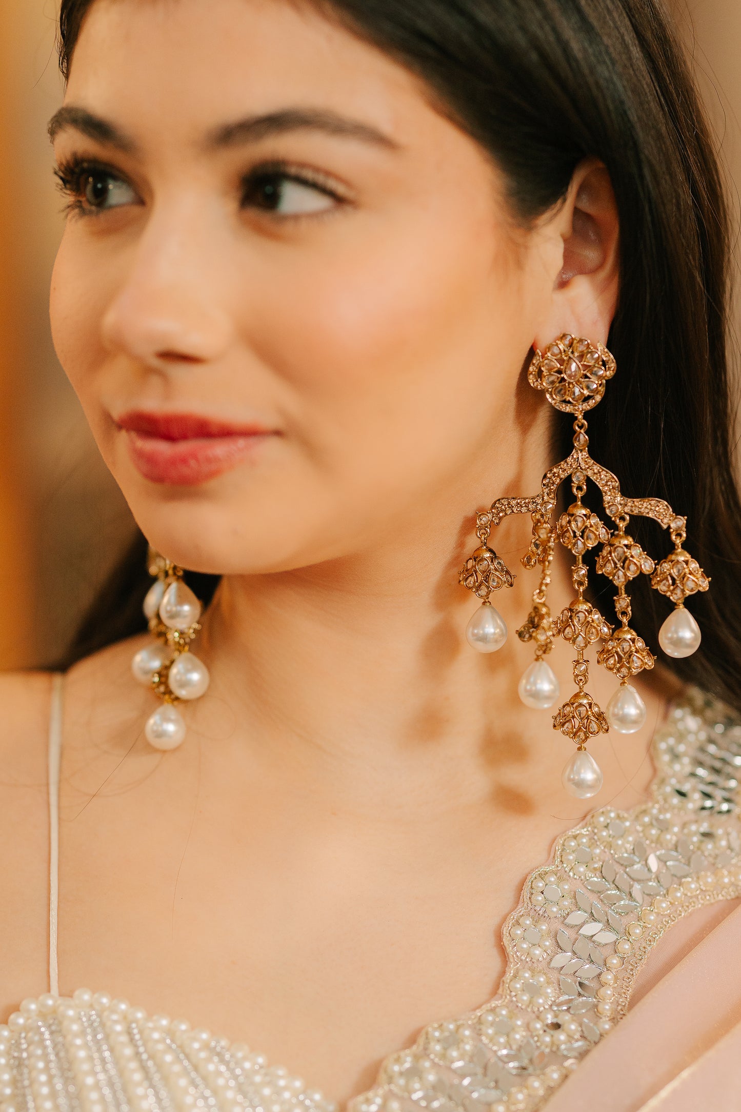Vintage Pearl Enchantment Earrings