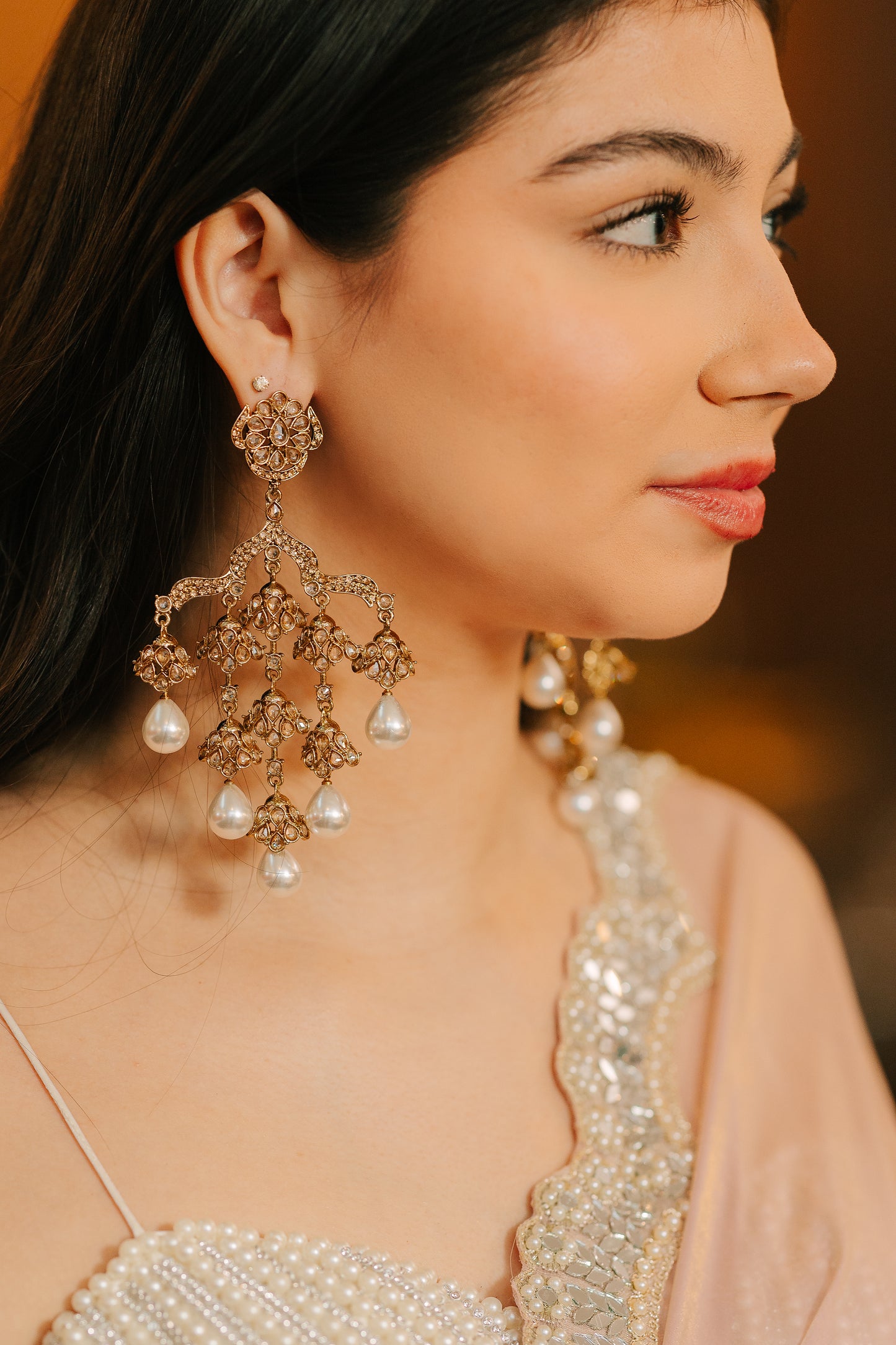 Vintage Pearl Enchantment Earrings
