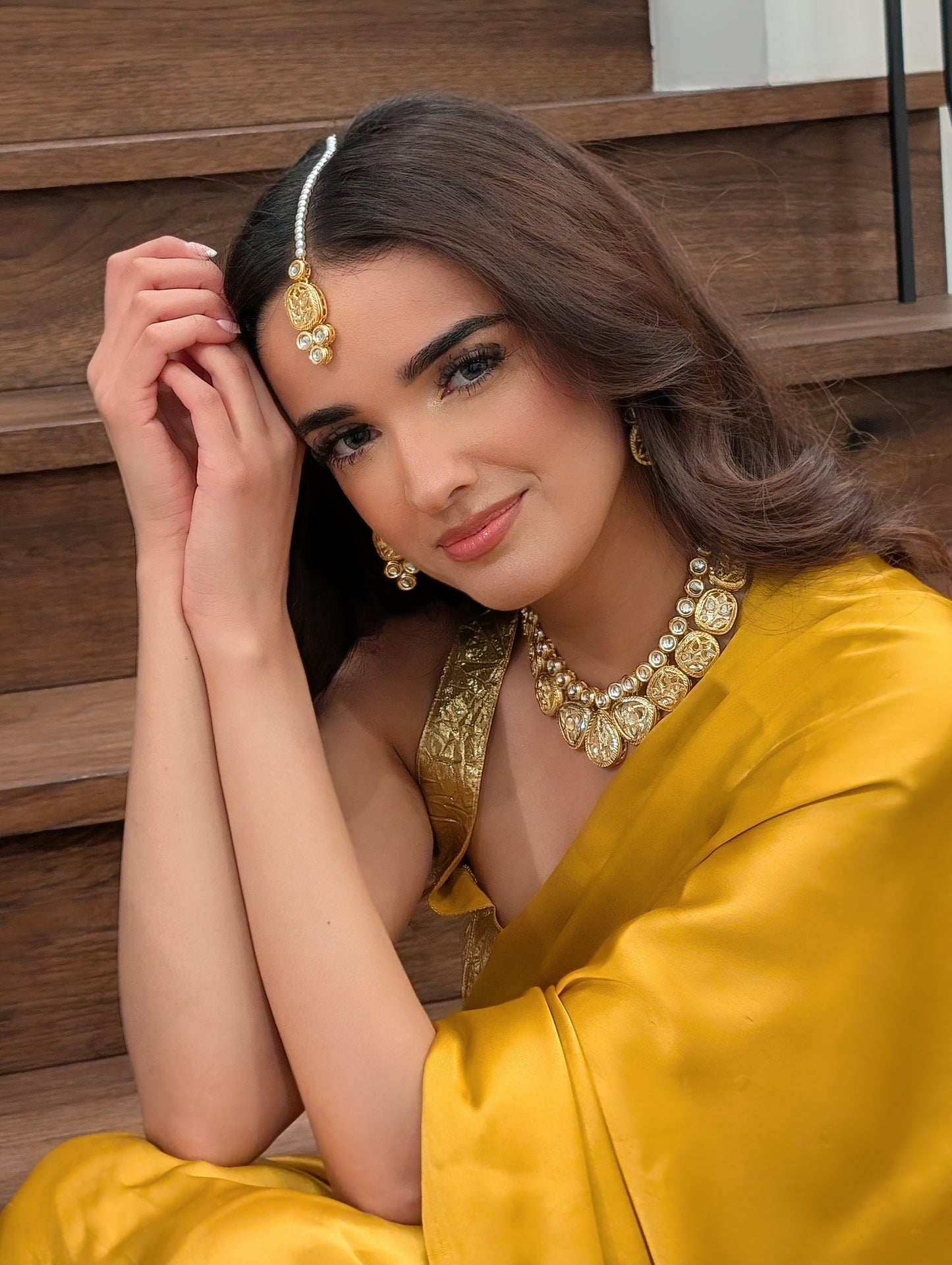 Kannagi Kundan Necklace Set