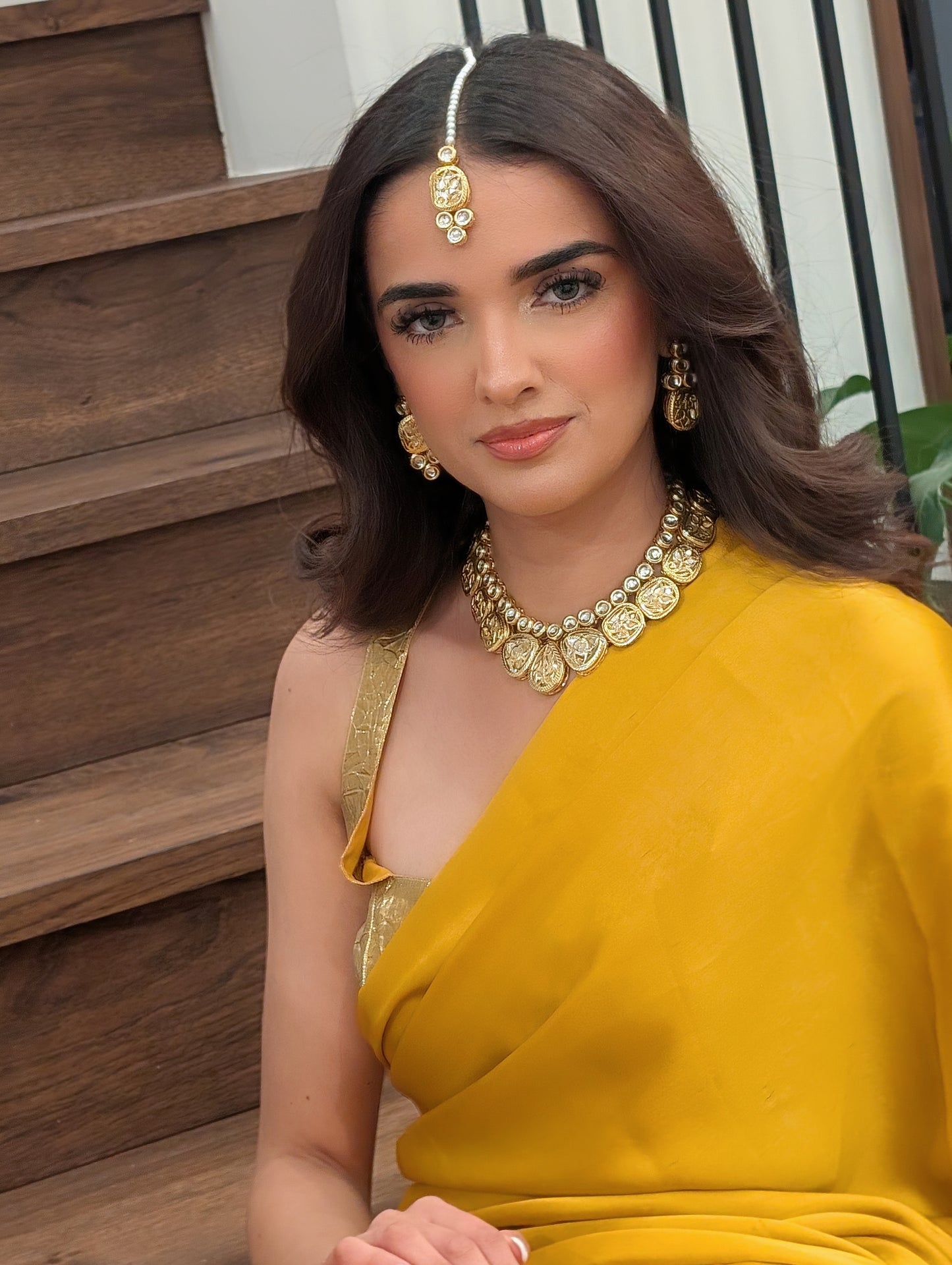 Kannagi Kundan Necklace Set