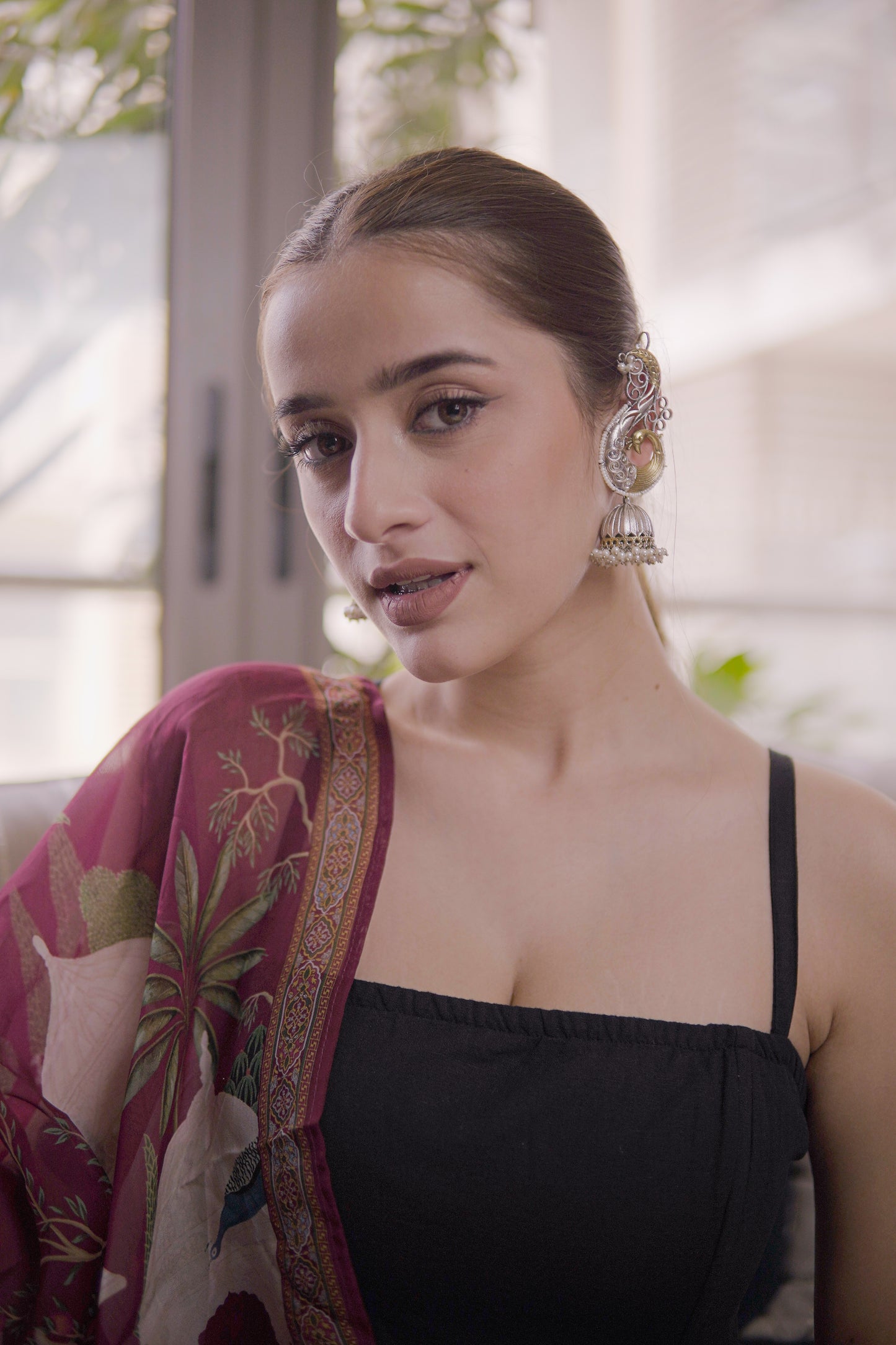 Aamani Mayur Jhumka