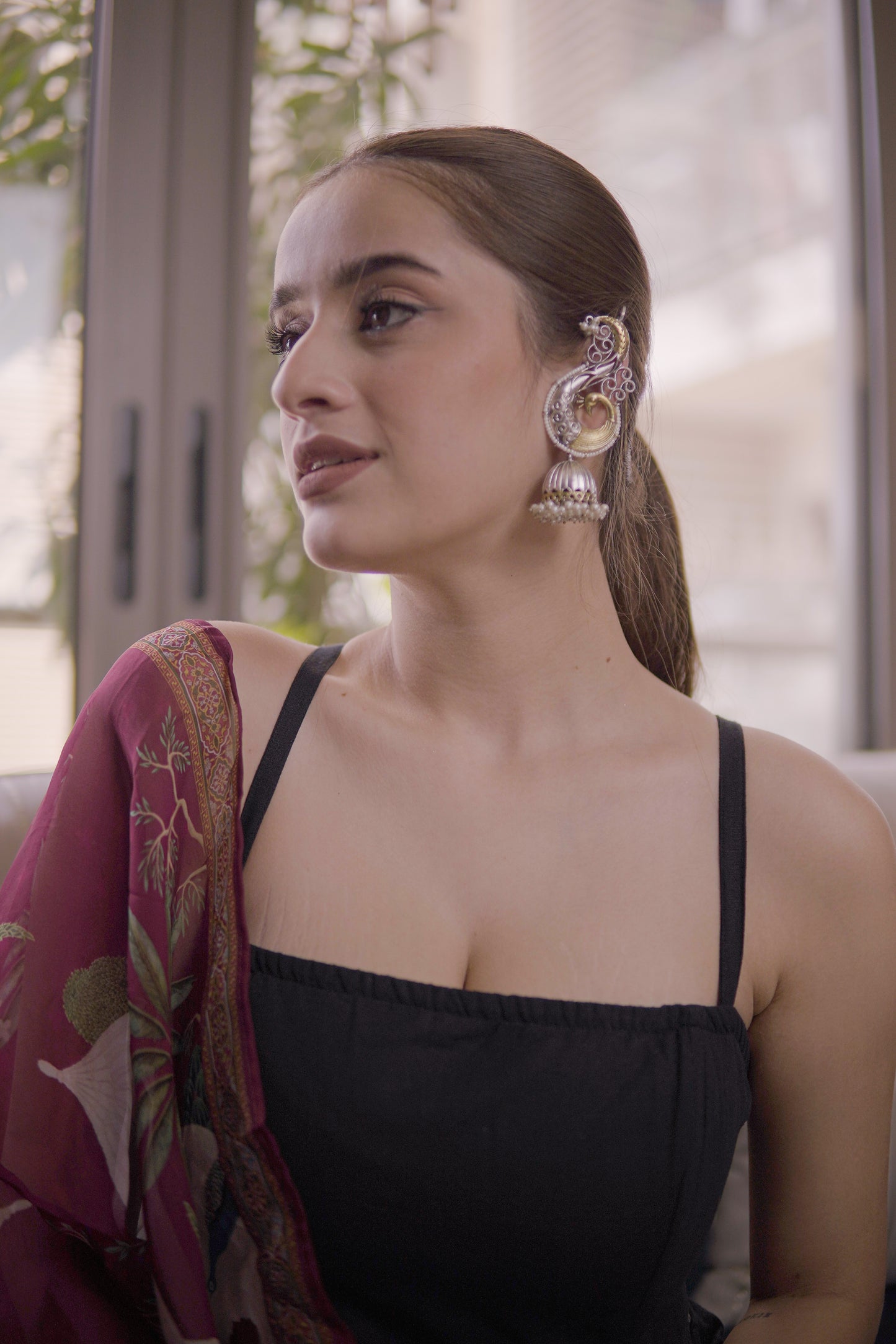 Aamani Mayur Jhumka