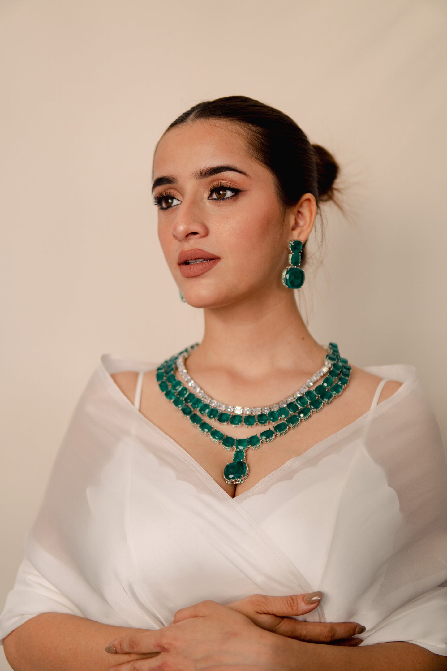 Maahira Emerald Royal Set