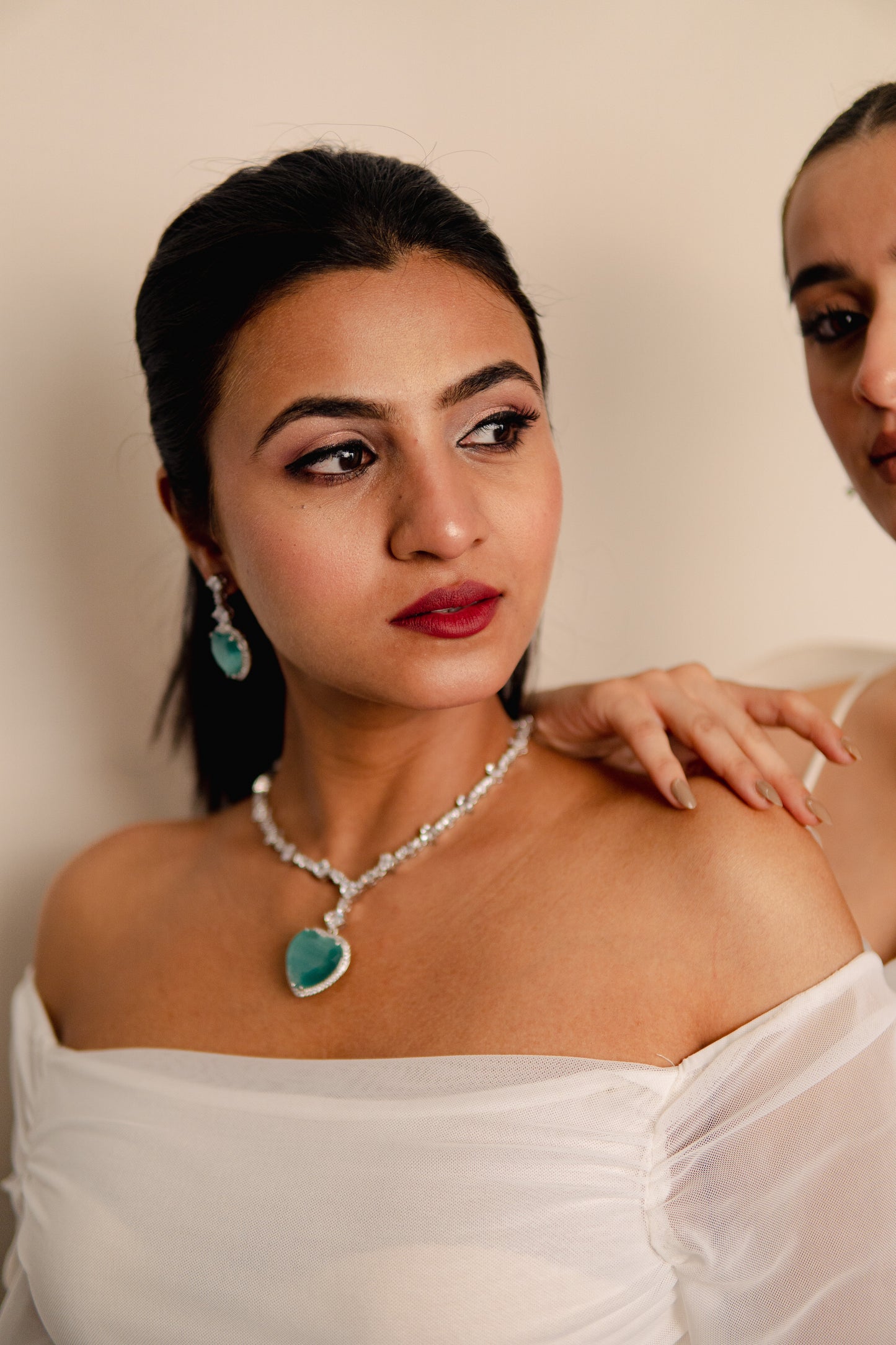 Karishma Heartstone Solitaire Set