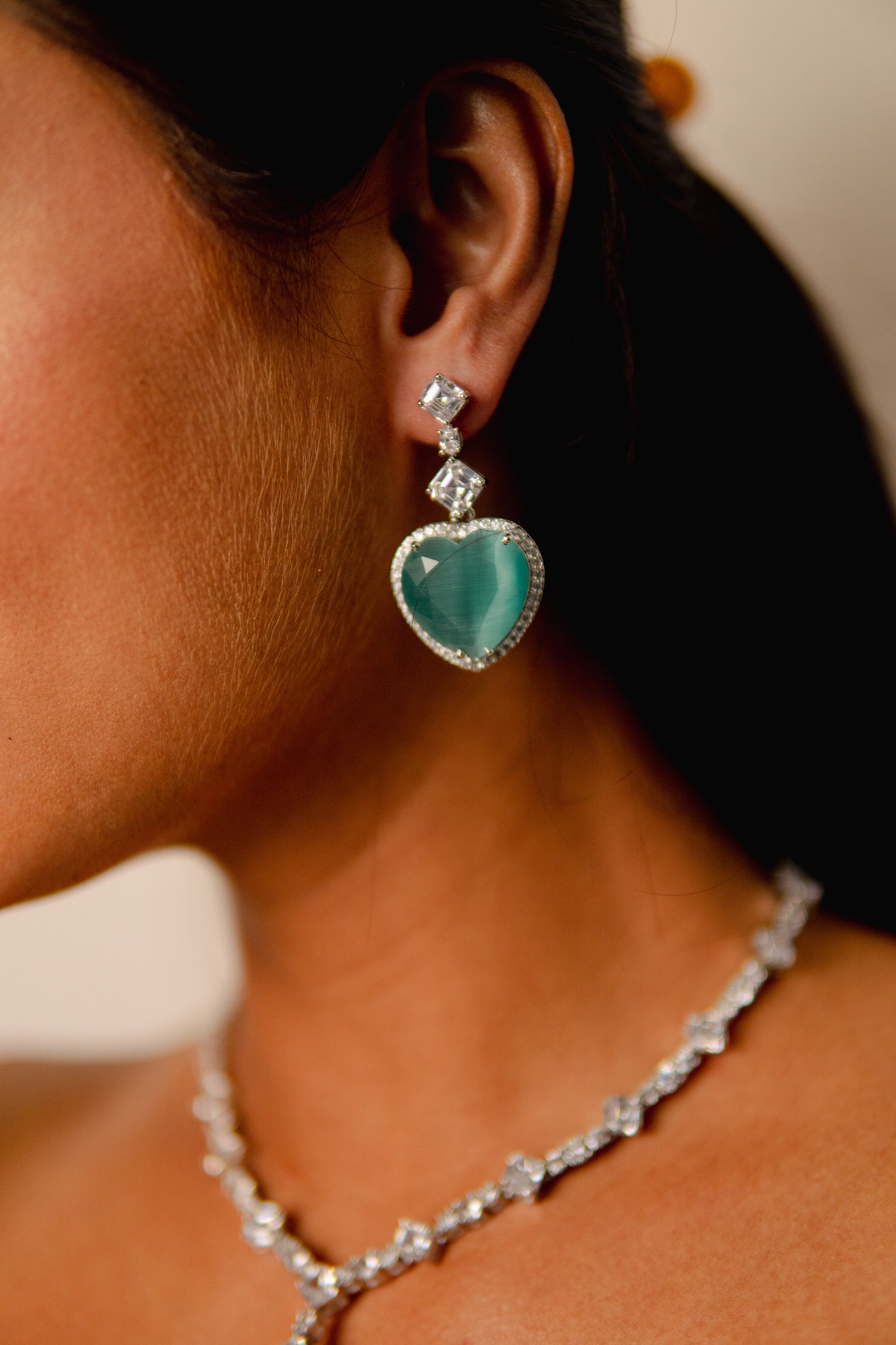 Karishma Heartstone Solitaire Set