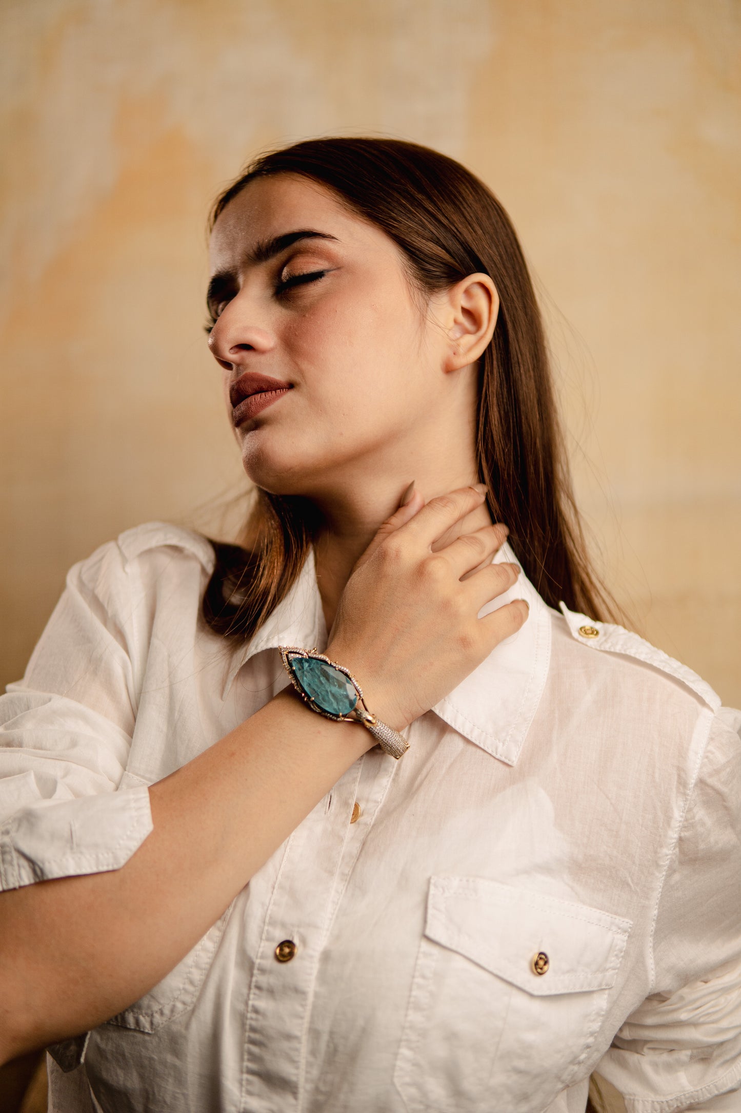 Samira Ocean Crest Cuff