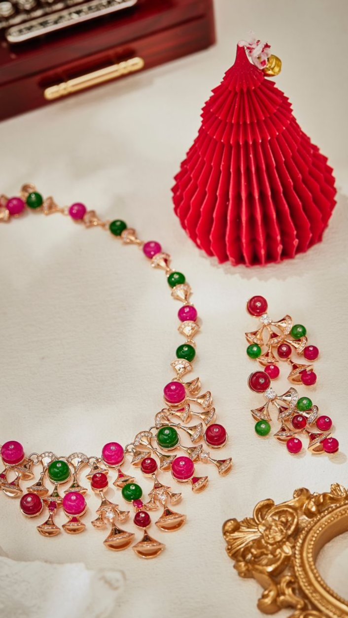 Lady Scarlet’s Symphony Necklace