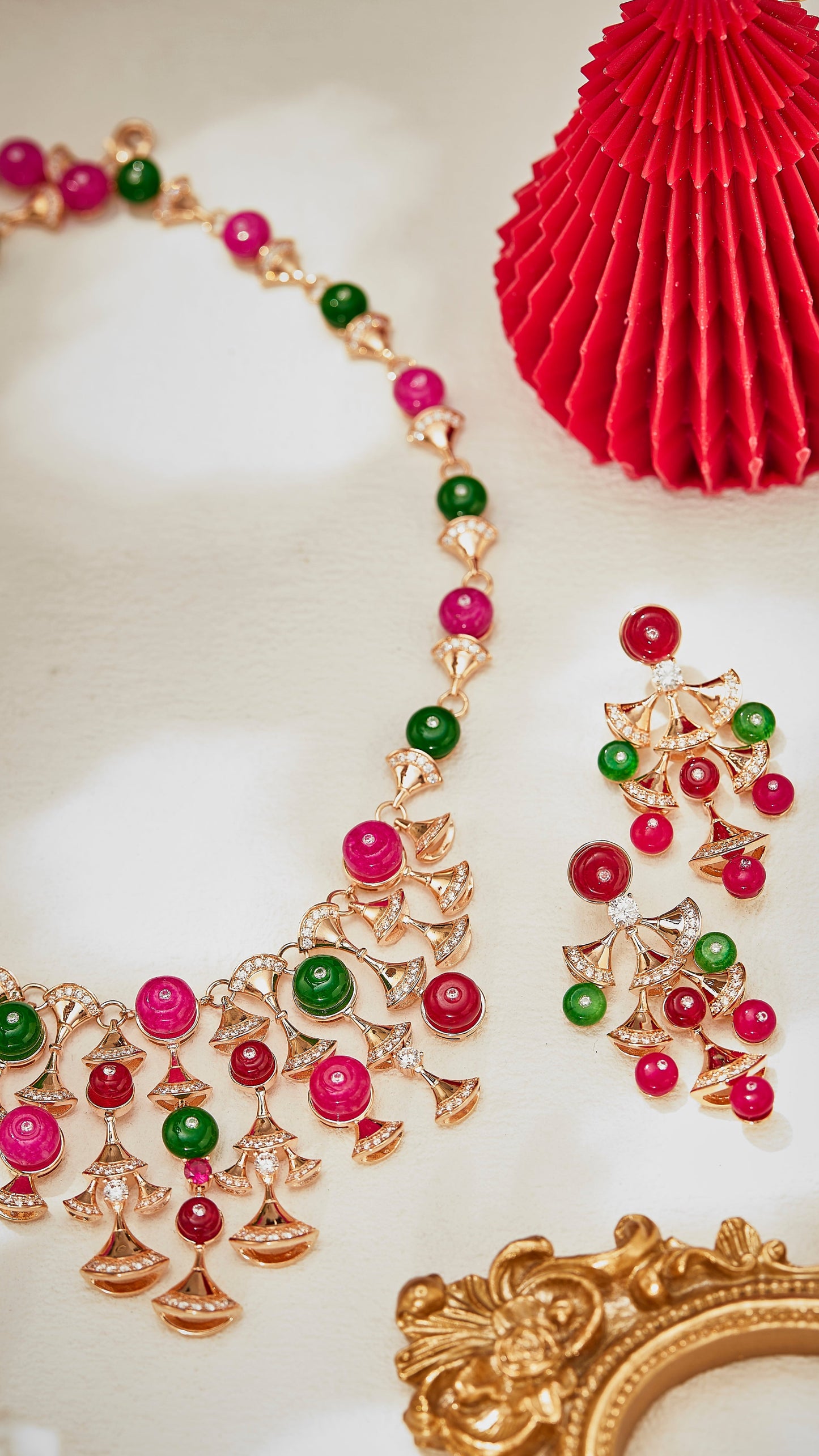 Lady Scarlet’s Symphony Necklace