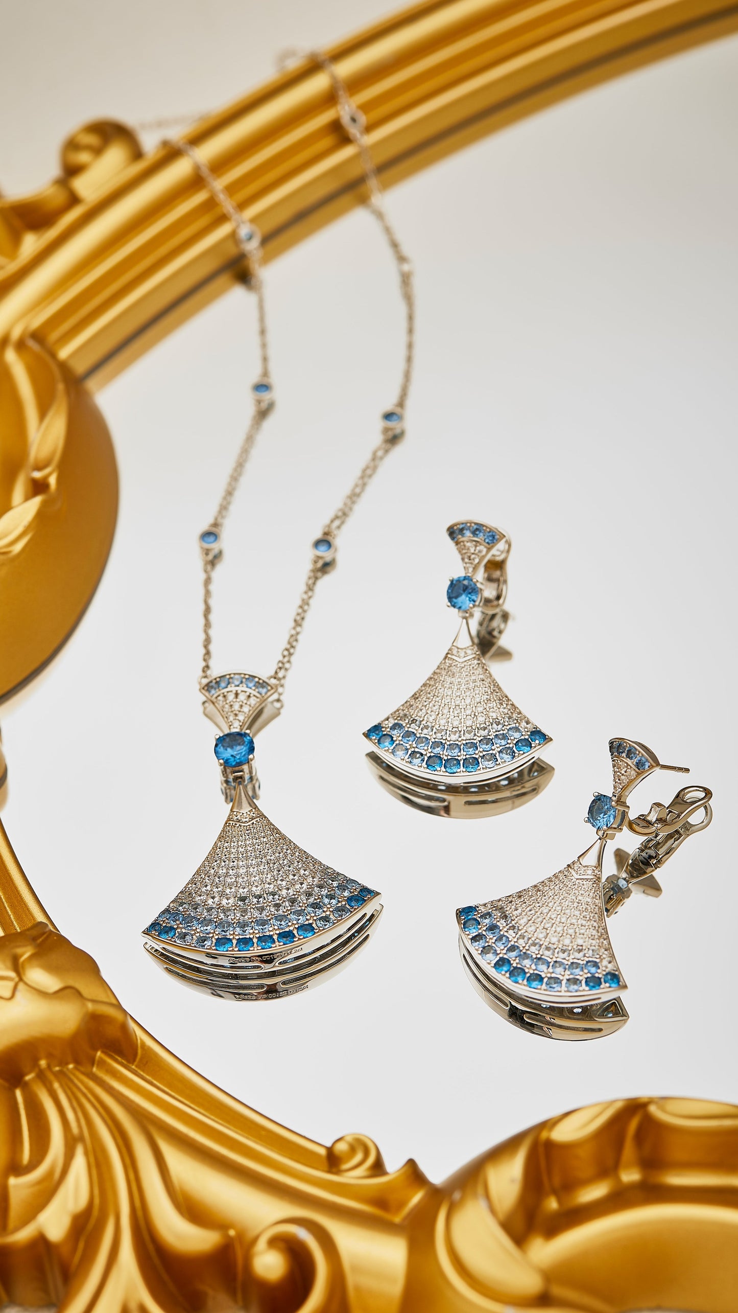 Azure Symphony Parure Necklace