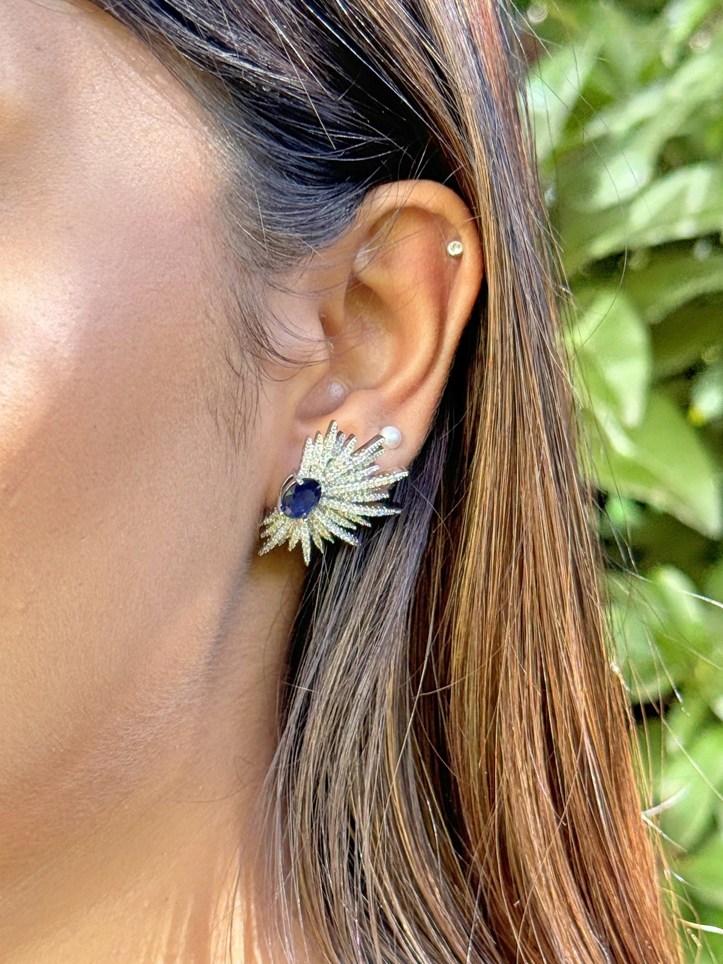 Starlight American Diamond Earrings
