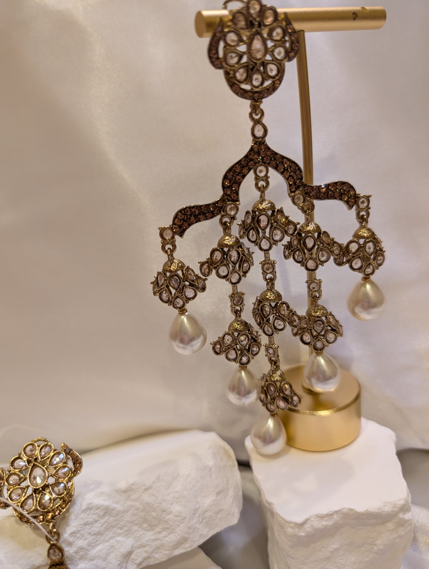 Vintage Pearl Enchantment Earrings