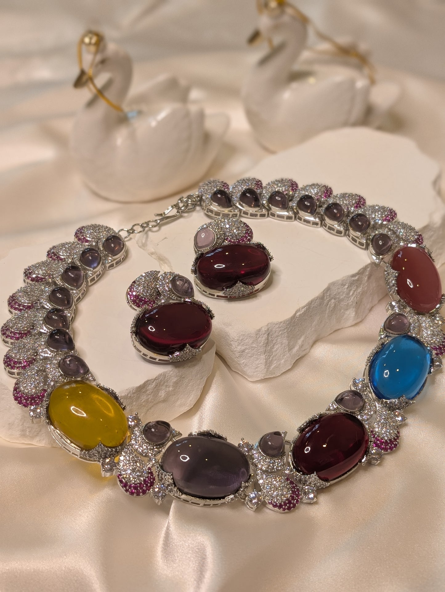 Celestia Multi Gem Choker