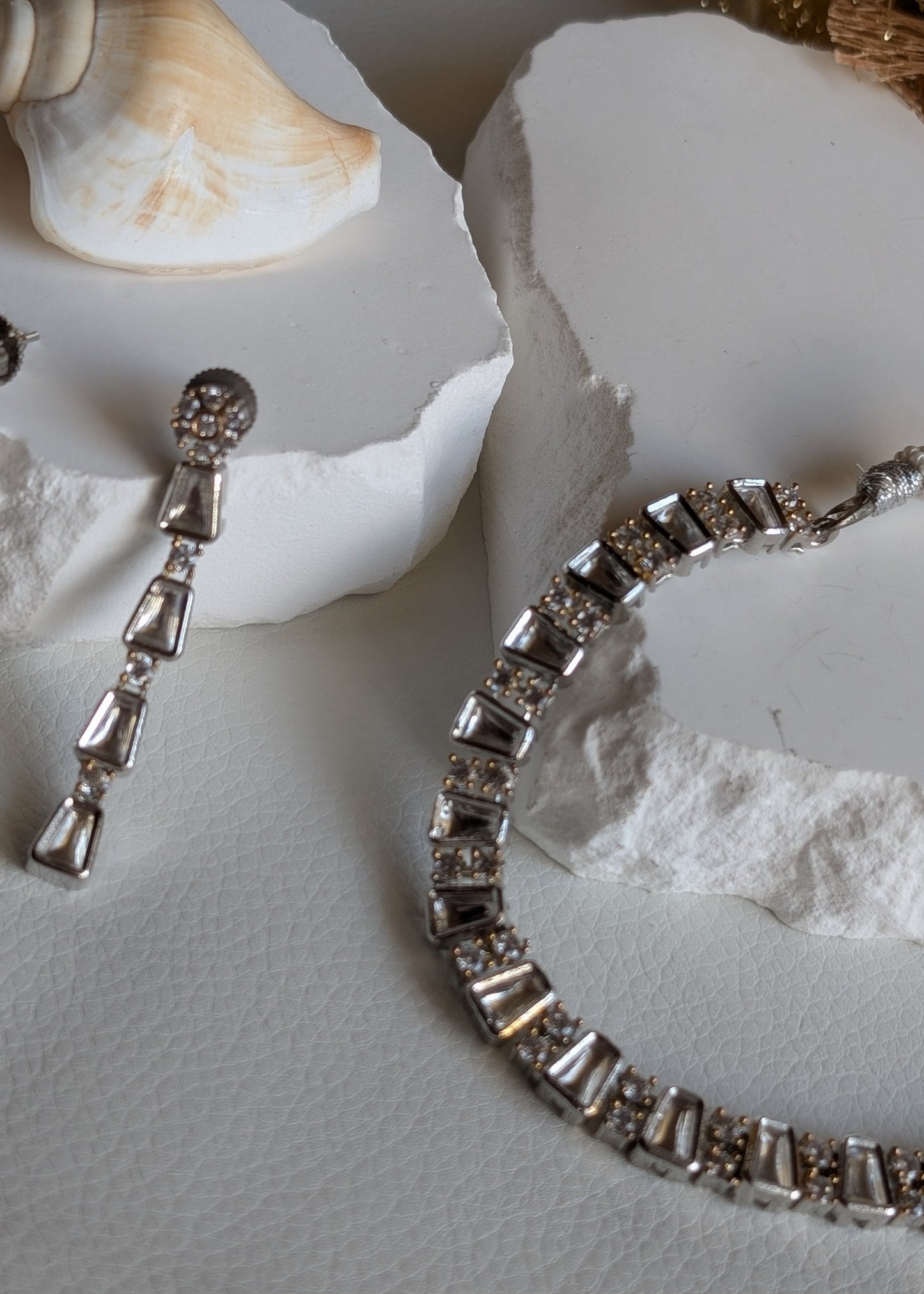 Celestia Cascade Necklace Set