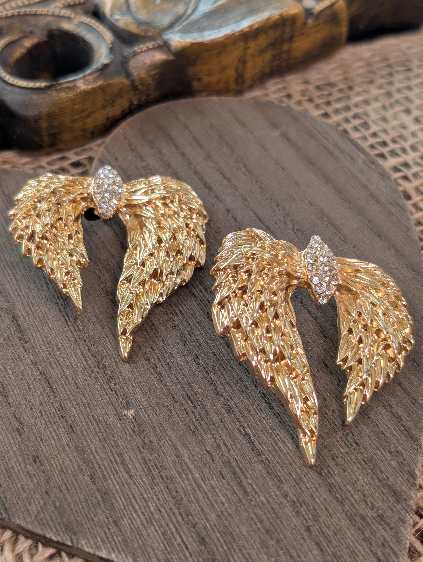 Auriel Winged Elegance Earrings