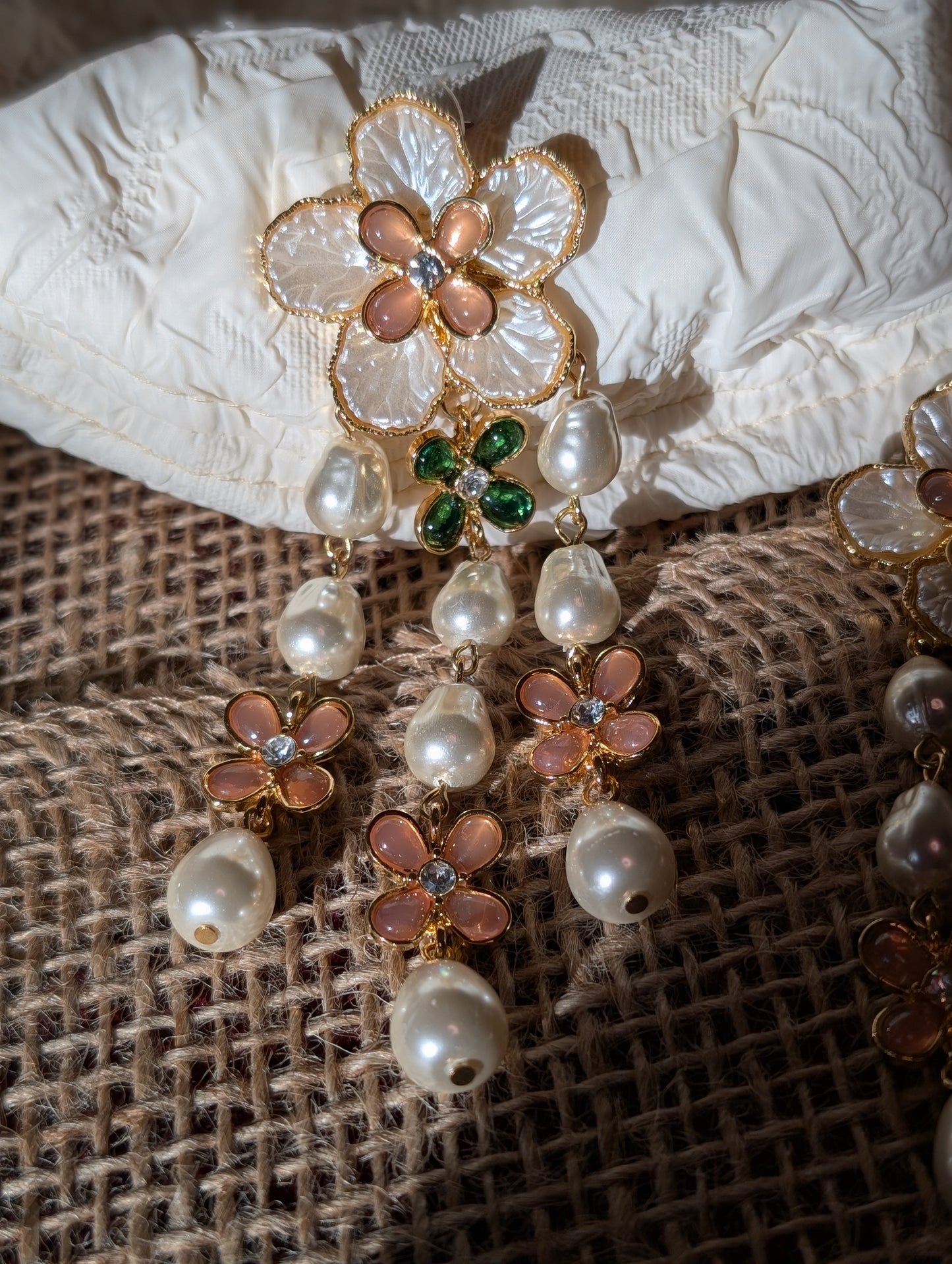 Fleur d’Amour Cascade Earrings