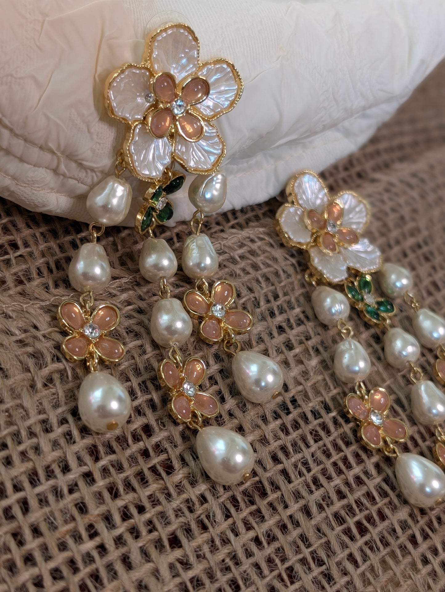 Fleur d’Amour Cascade Earrings