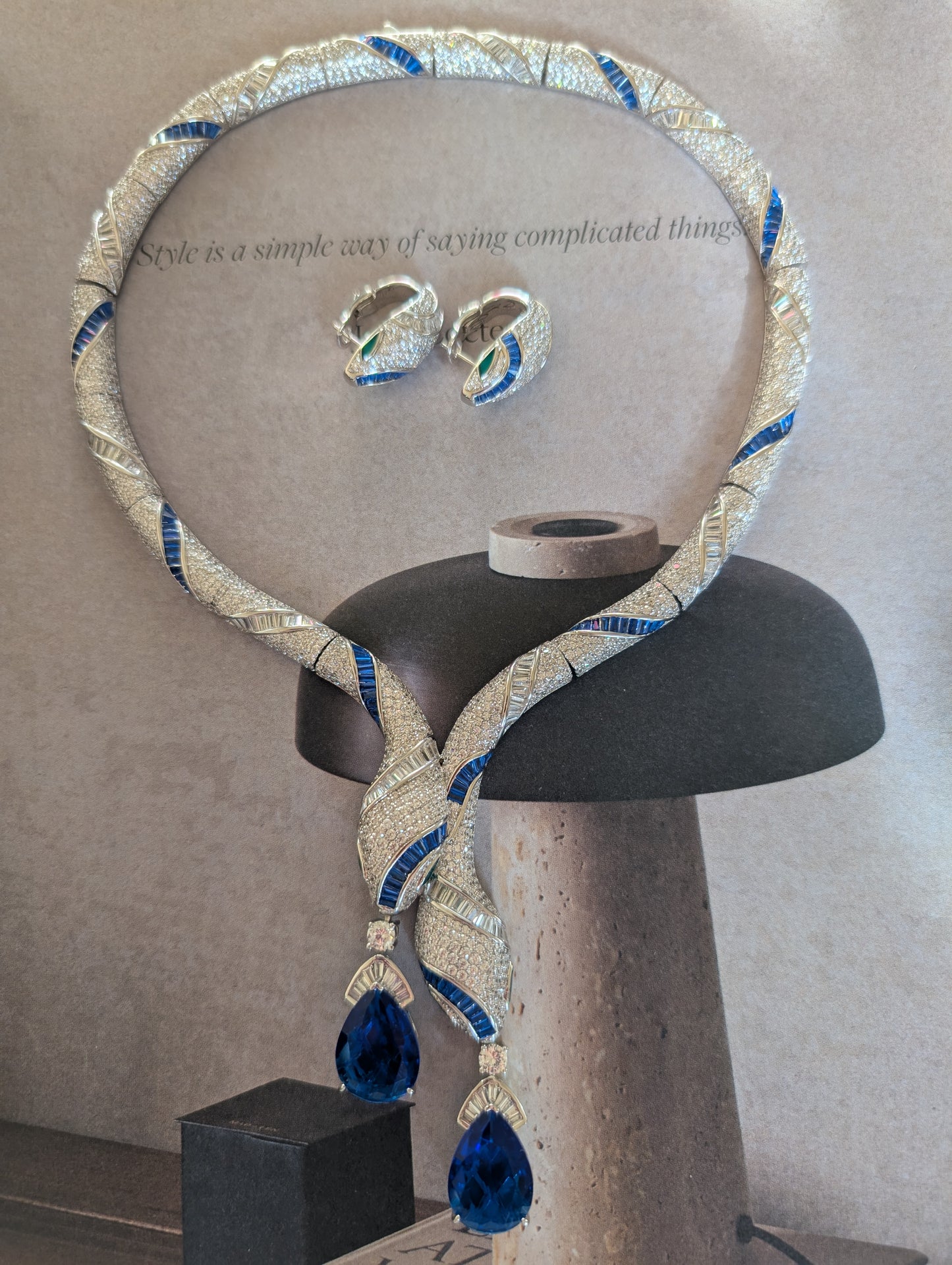 Arabella Sapphire Necklace Set