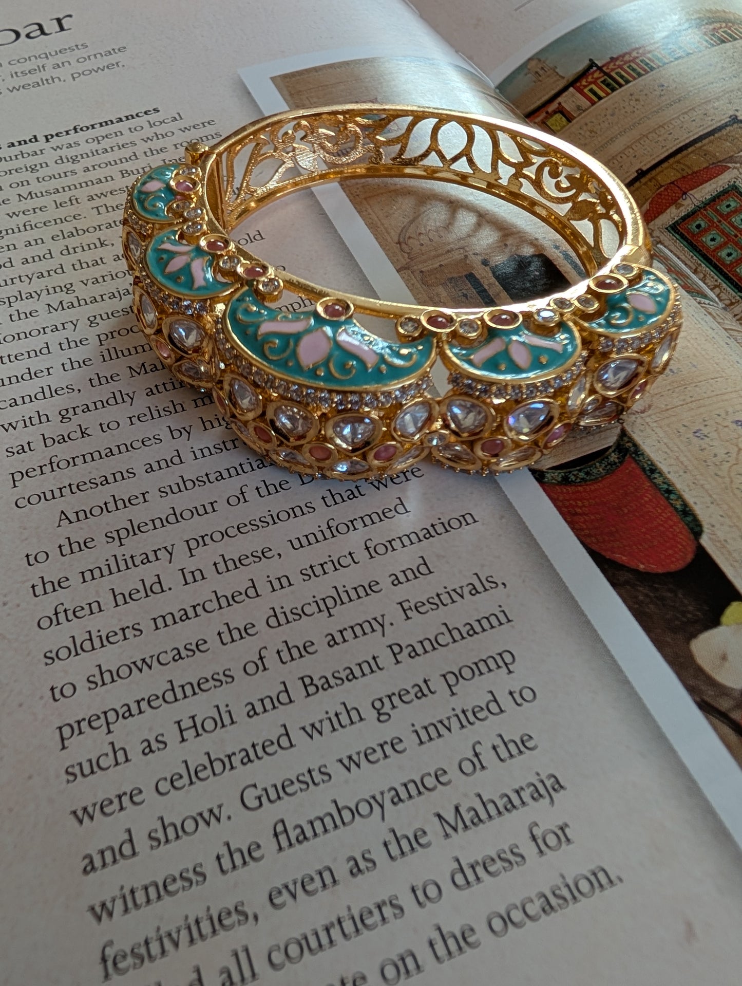 Royal Enamel Bangle