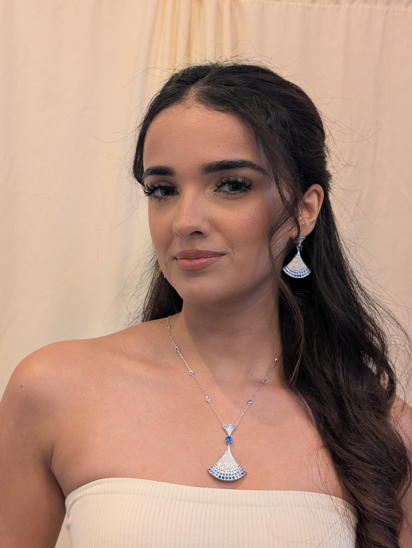 Azure Symphony Parure Necklace