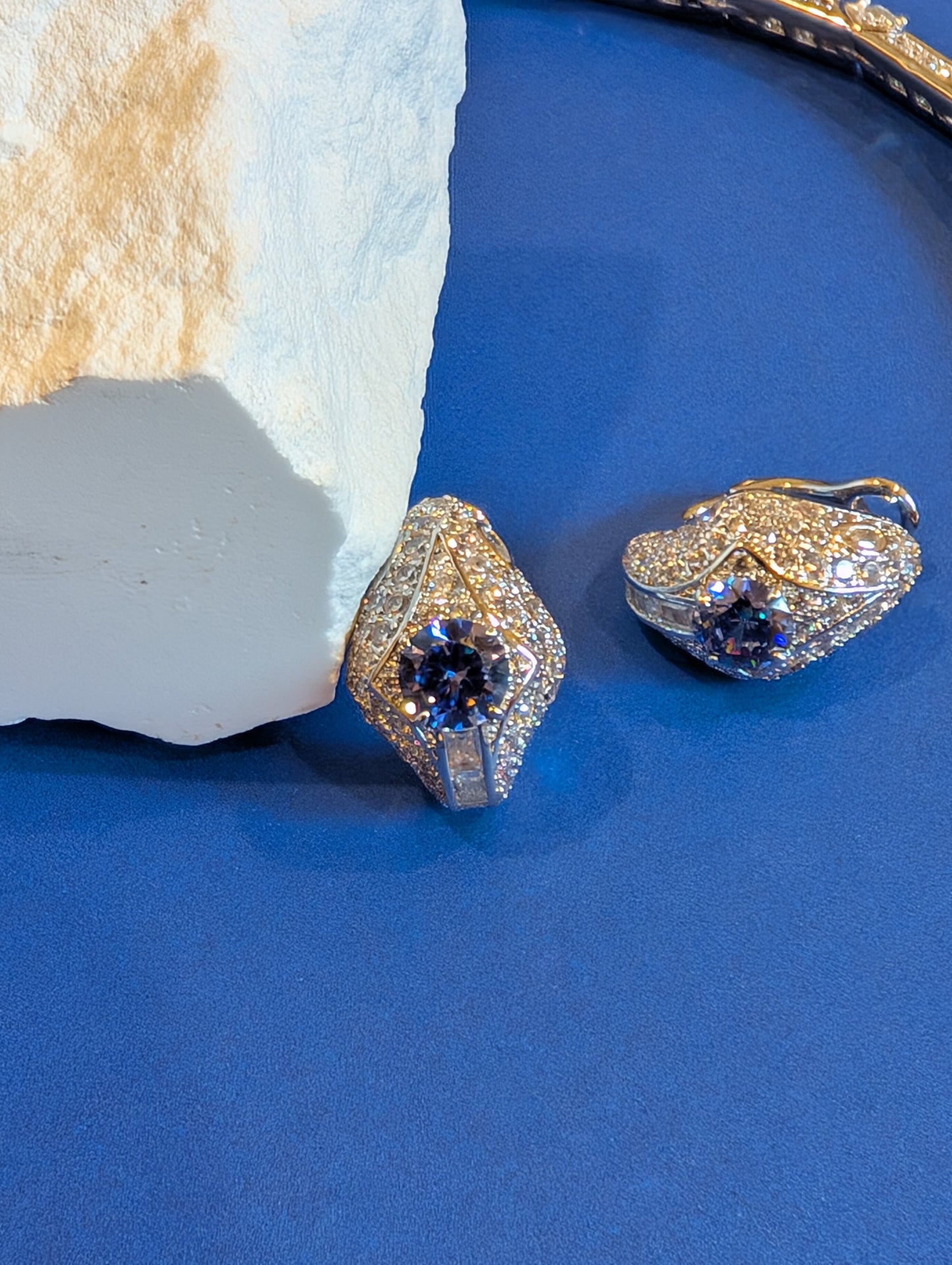 Belladonna Serpent Sapphire Necklace Set