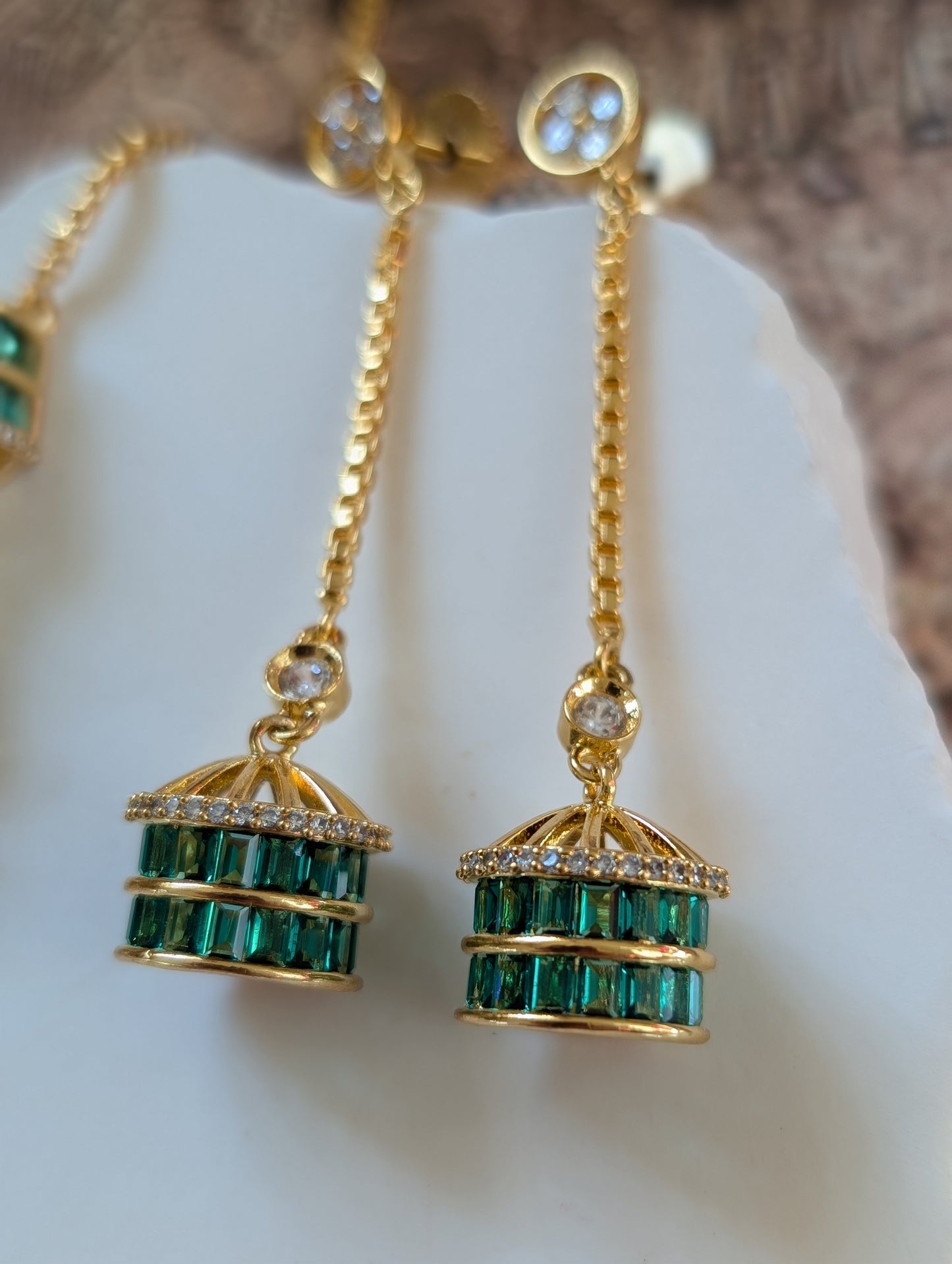Samira Emerald Royale Necklace Set