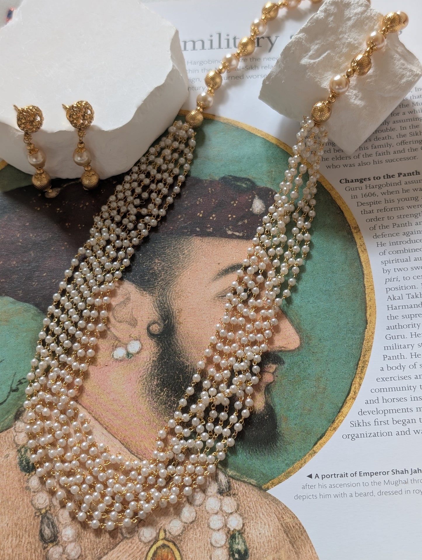 Rukaiya Cascade Necklace Set
