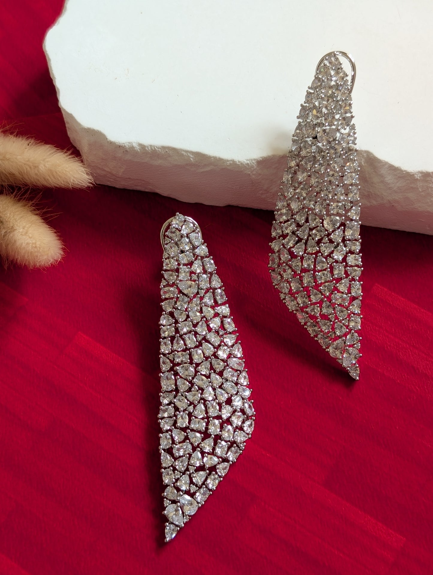 Aafreen Tapered Crystal Drops