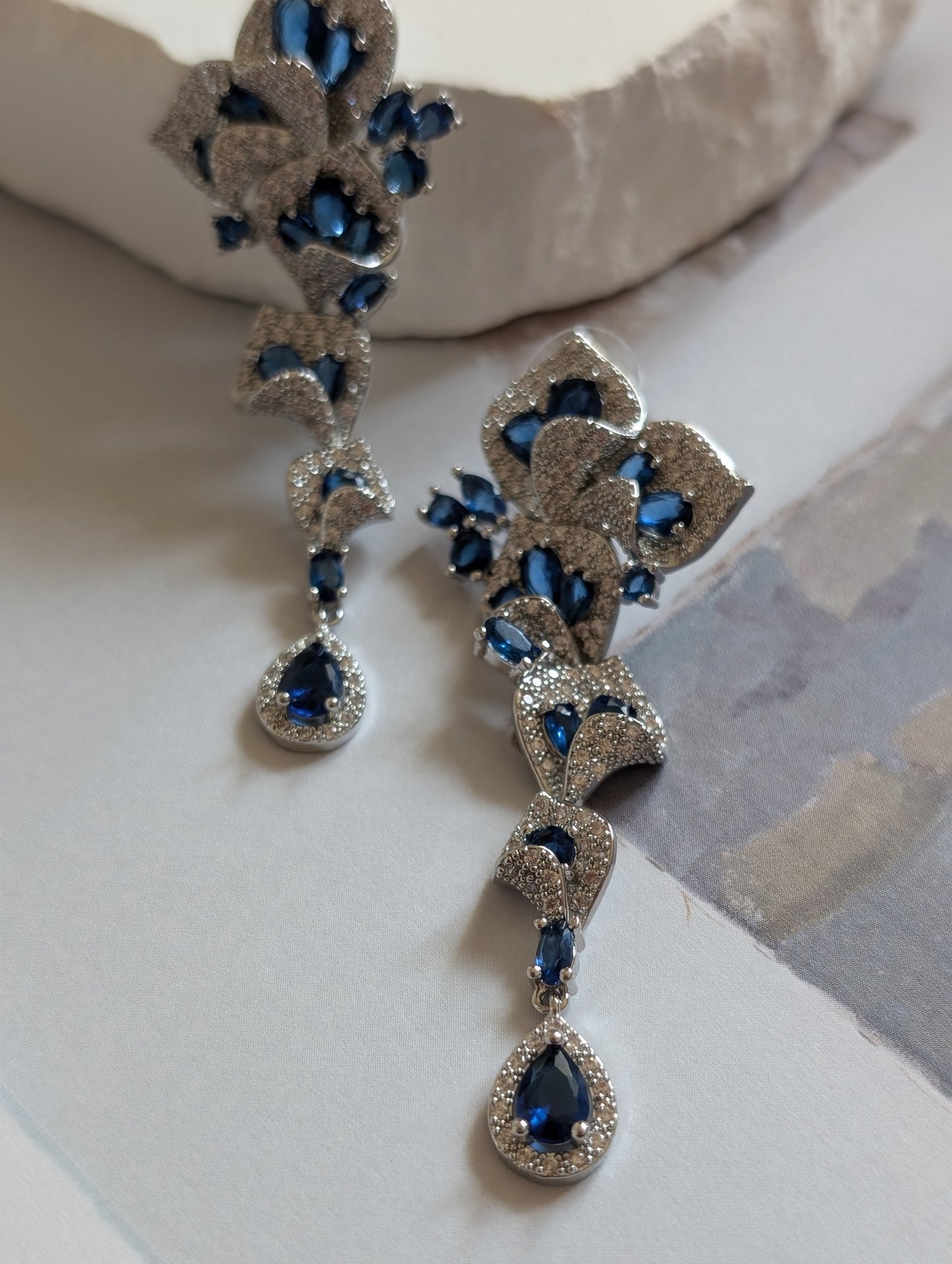 Meher Sapphire Garden Drops