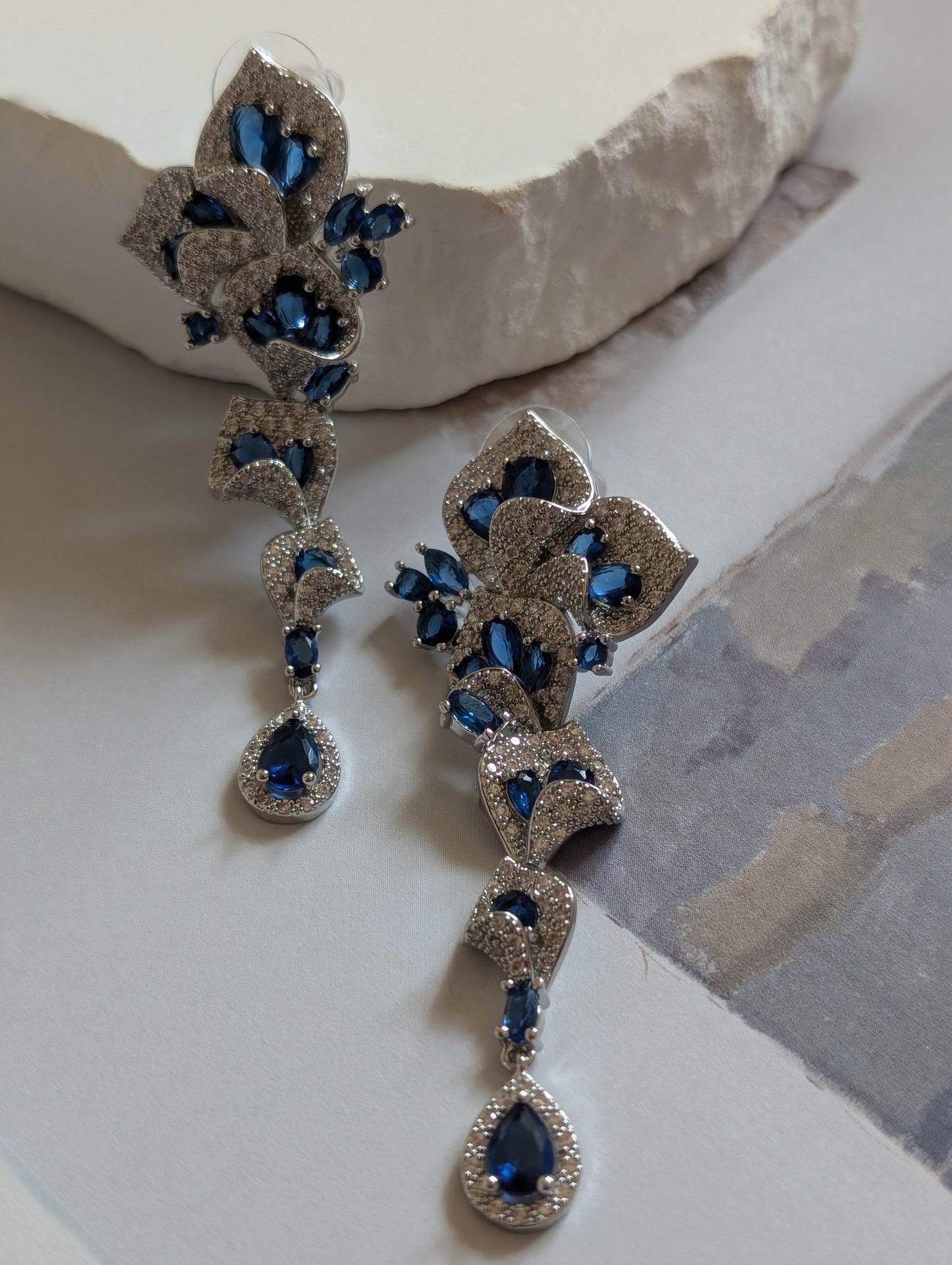 Meher Sapphire Garden Drops