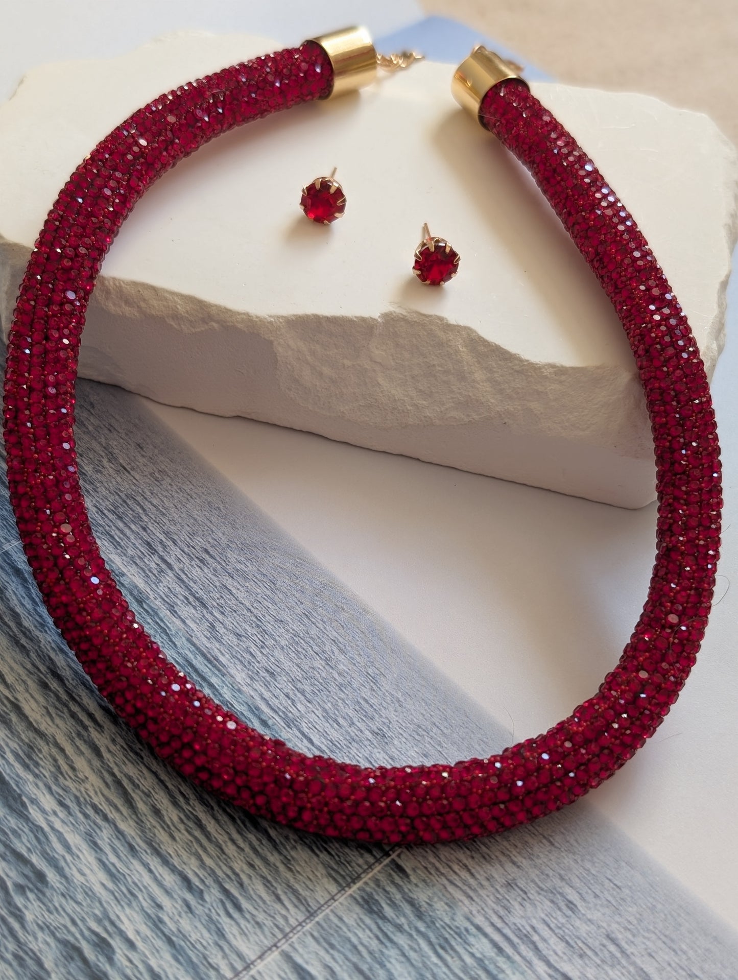 Scarlet Aura Necklace