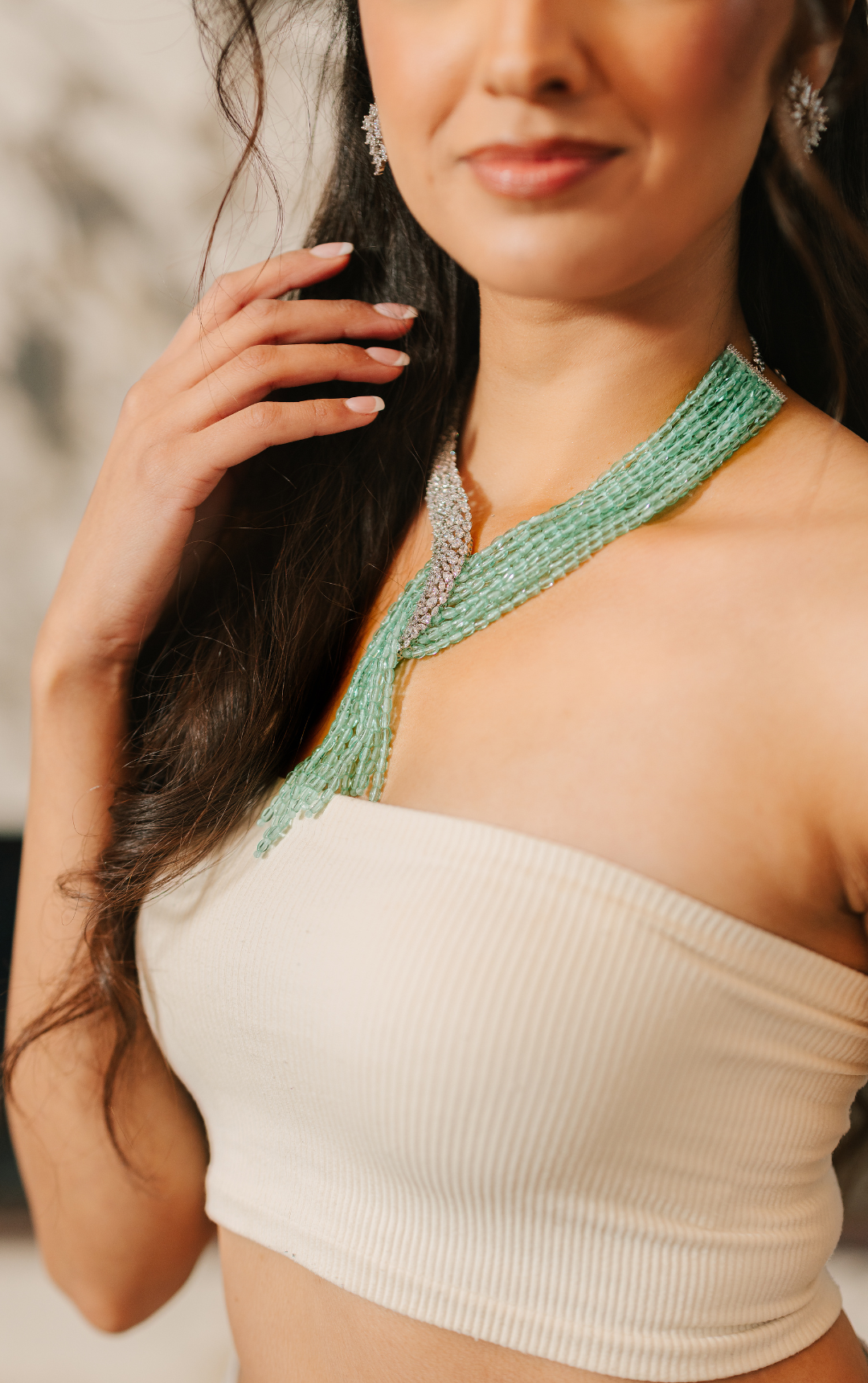 Cascade Aqua Luxe Necklace Set