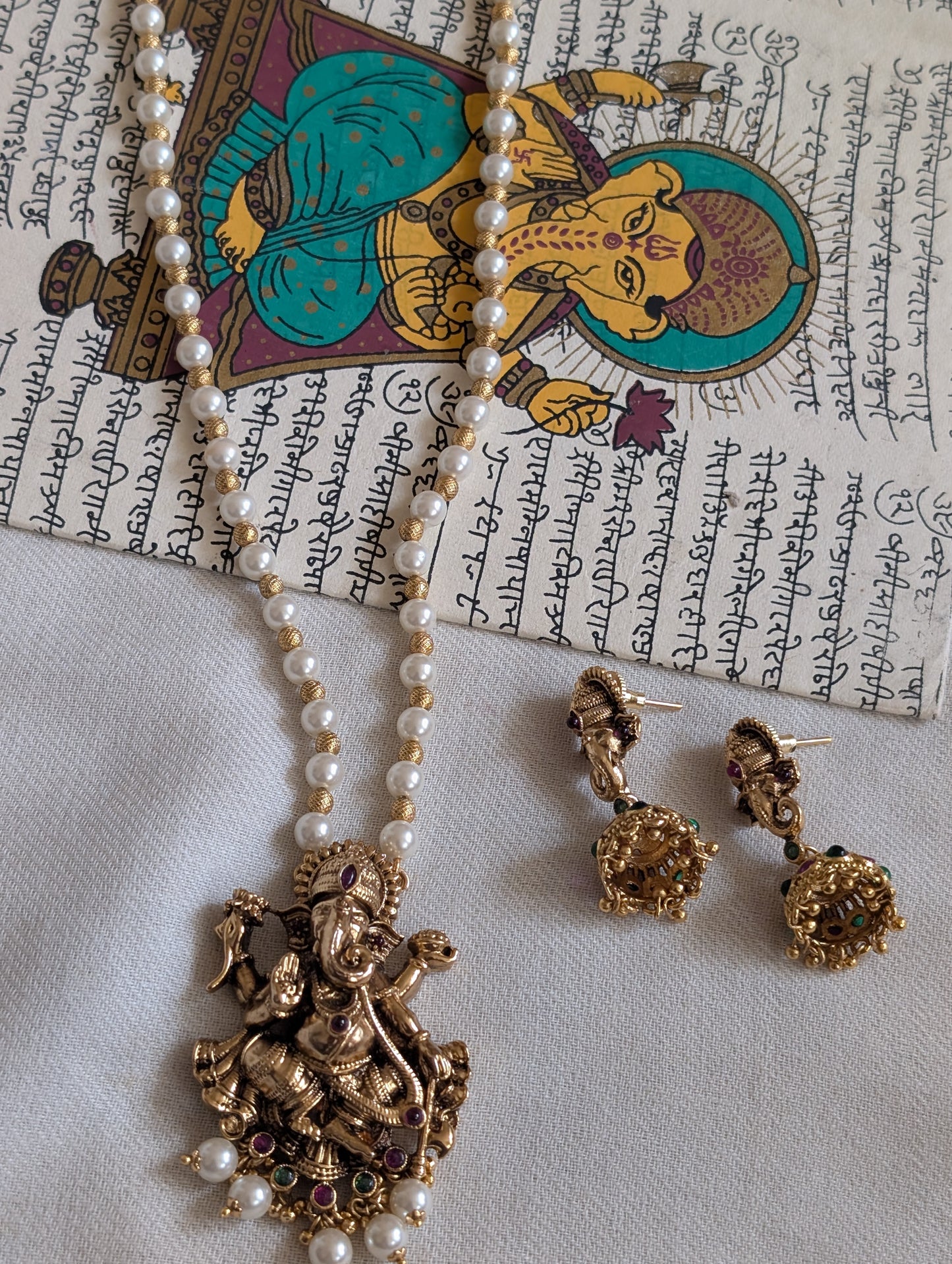 Divine Elegance Necklace & Earring Set