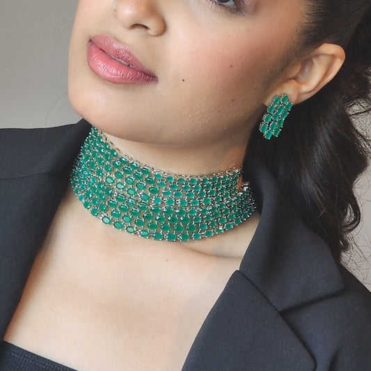 Bailey Verdant Double Choker Necklace