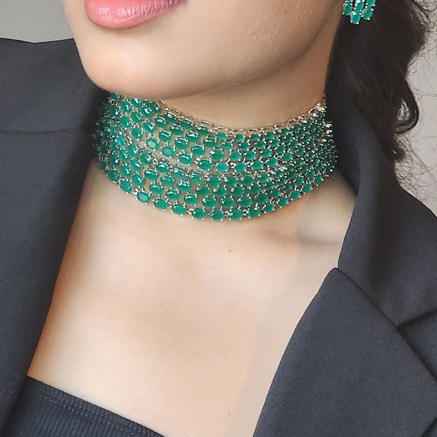 Bailey Verdant Double Choker Necklace