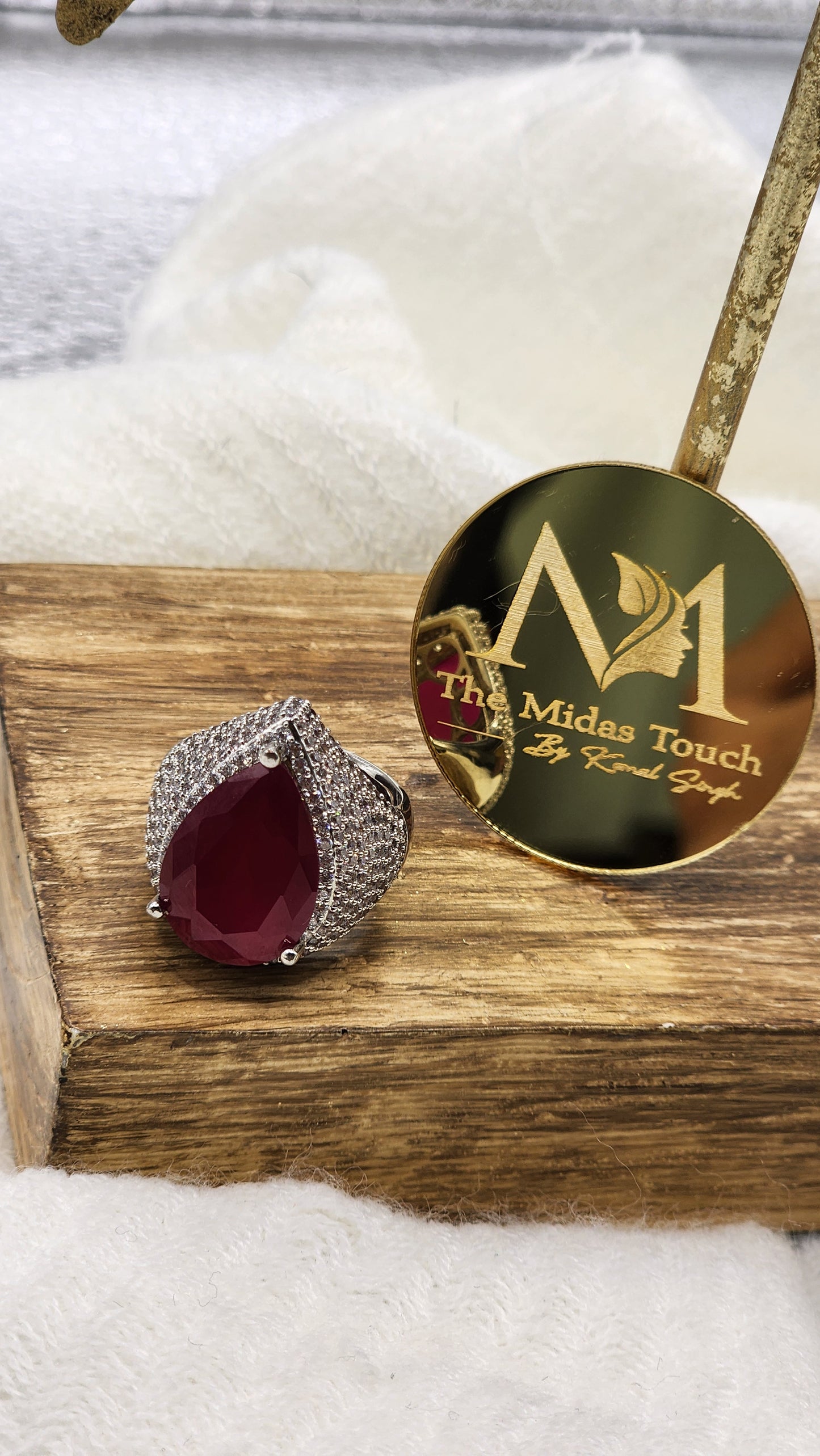 Cerise Kamala AD Ring