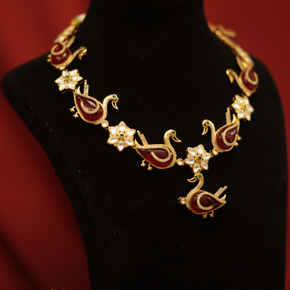 Designer Inspired -  Cygnet Necklace Set - Midas Touch Jewelry