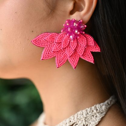 Artisanal Padma Earrings - Midas Touch Jewelry