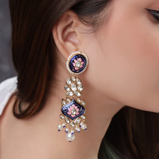 Venne Kundan Earrings - Midas Touch Jewelry