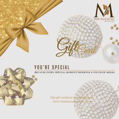 General Gift Card - Midas Touch Jewelry