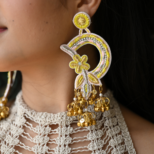 Surajmukhi Ghungroo Earrings - Midas Touch Jewelry