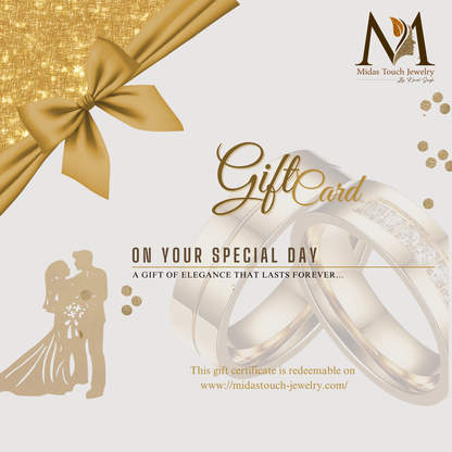 Wedding Gift Card - Midas Touch Jewelry