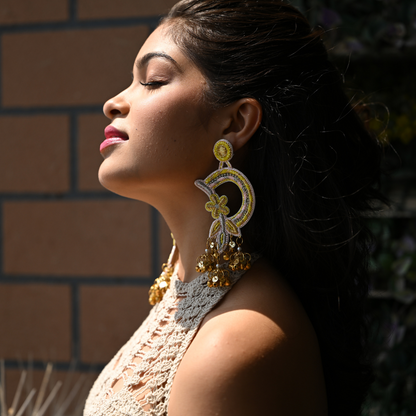 Surajmukhi Ghungroo Earrings - Midas Touch Jewelry